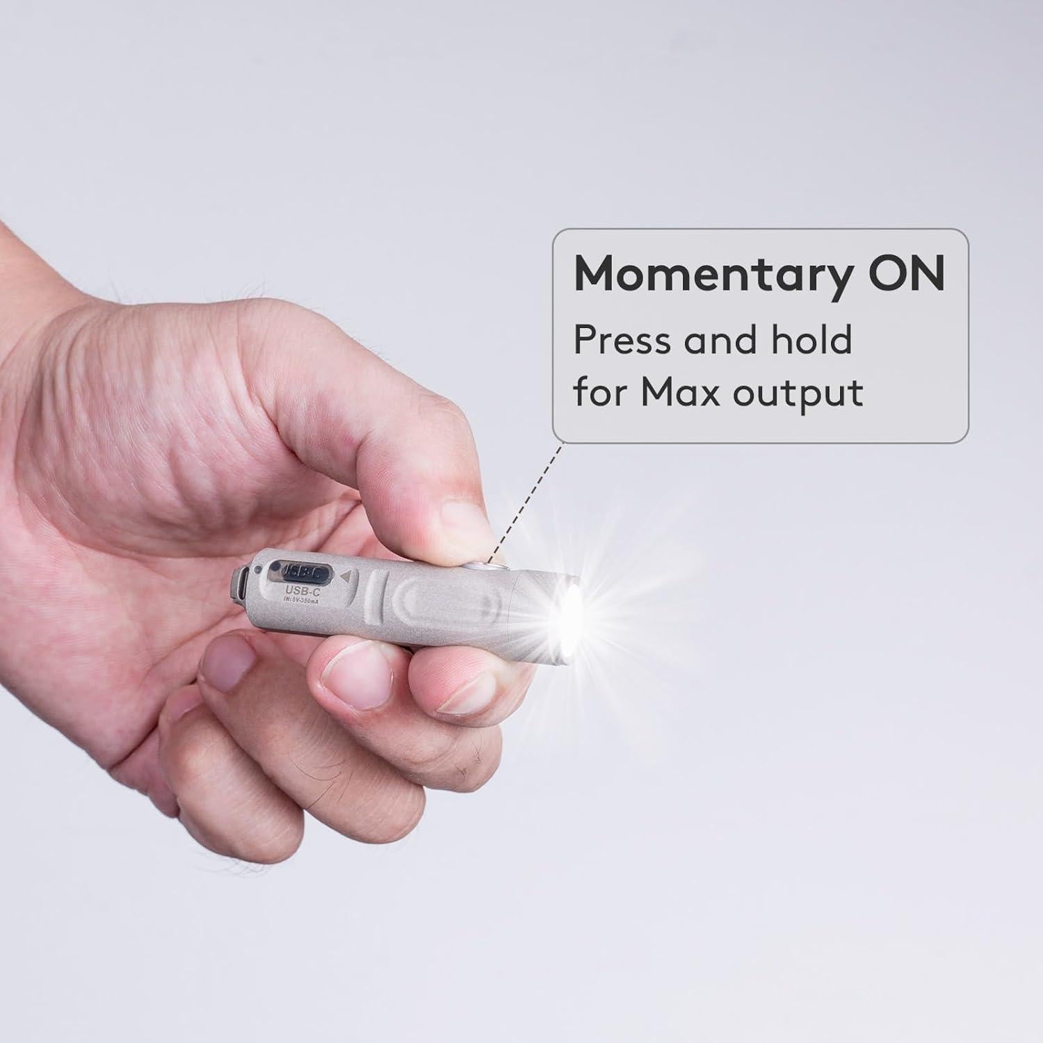 Linterna RovyVon A3 Pro G4 Recargable USB-C 650 Lúmenes