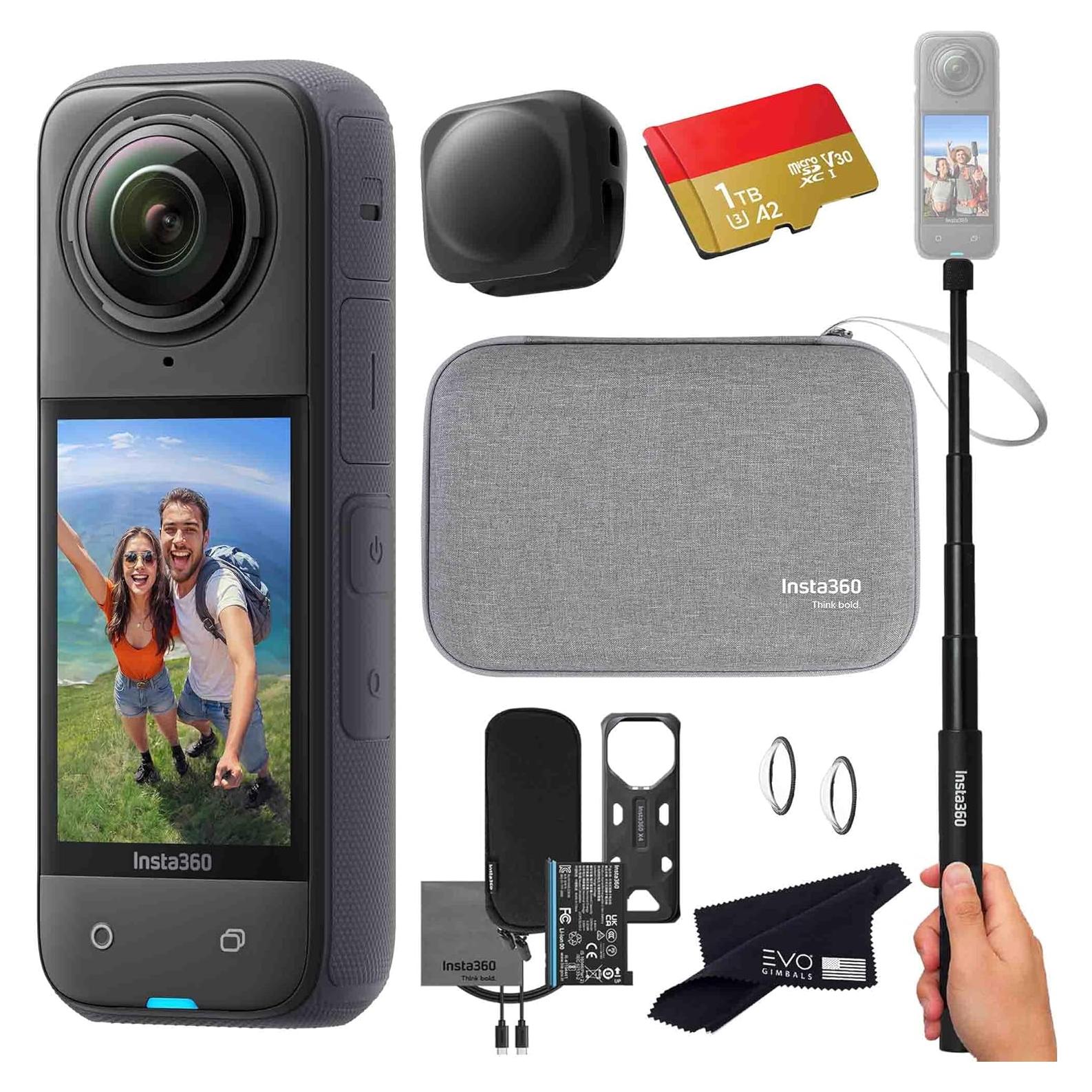 Cámara de Acción 360 Insta360 X4 8K a Prueba de Agua