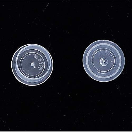 Tazas de Tinta Grandes DOWEI 1000pcs 14x17mm Plástico Blanco