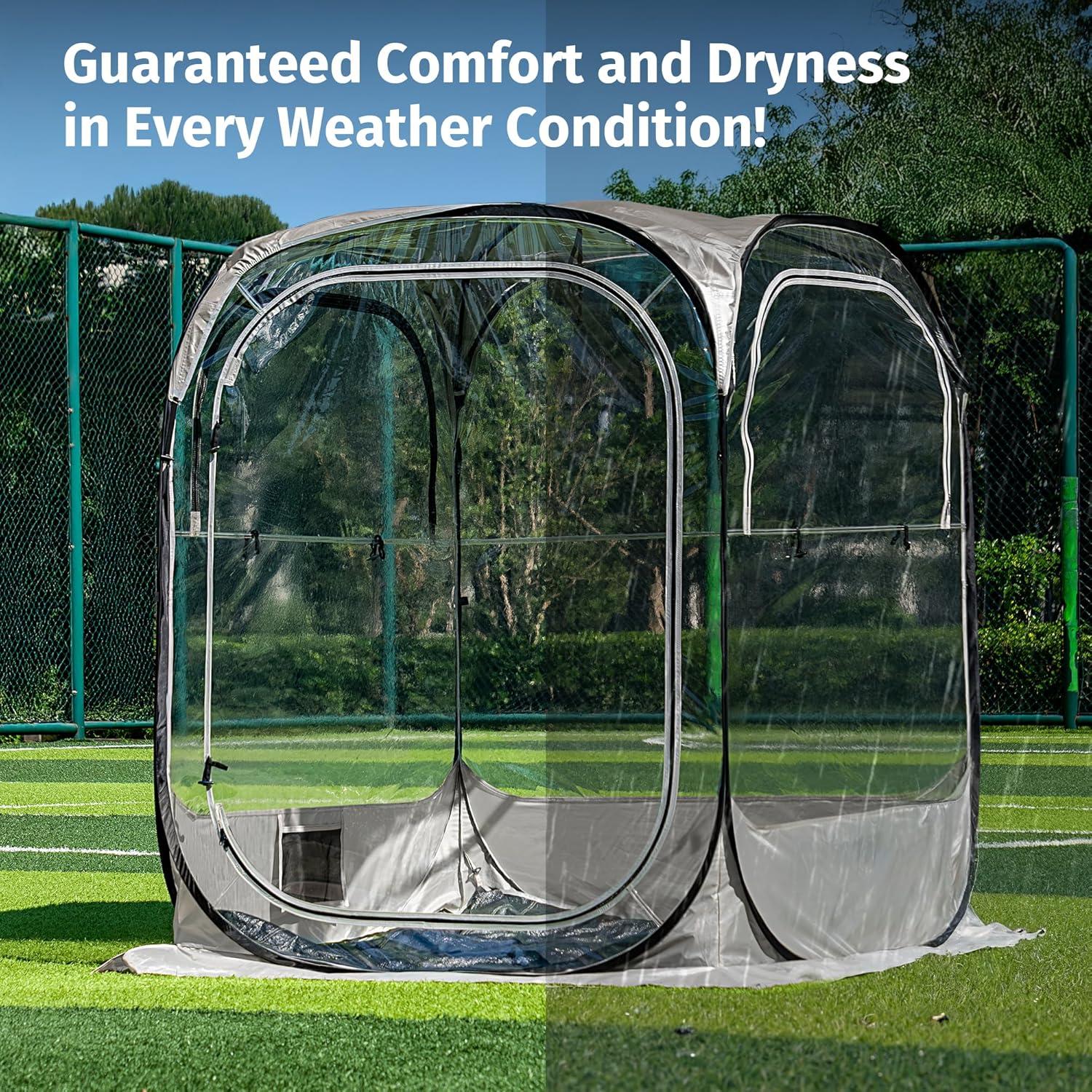 Tienda Deportiva EAST OAK 1.27x1.27m para Climas y Eventos