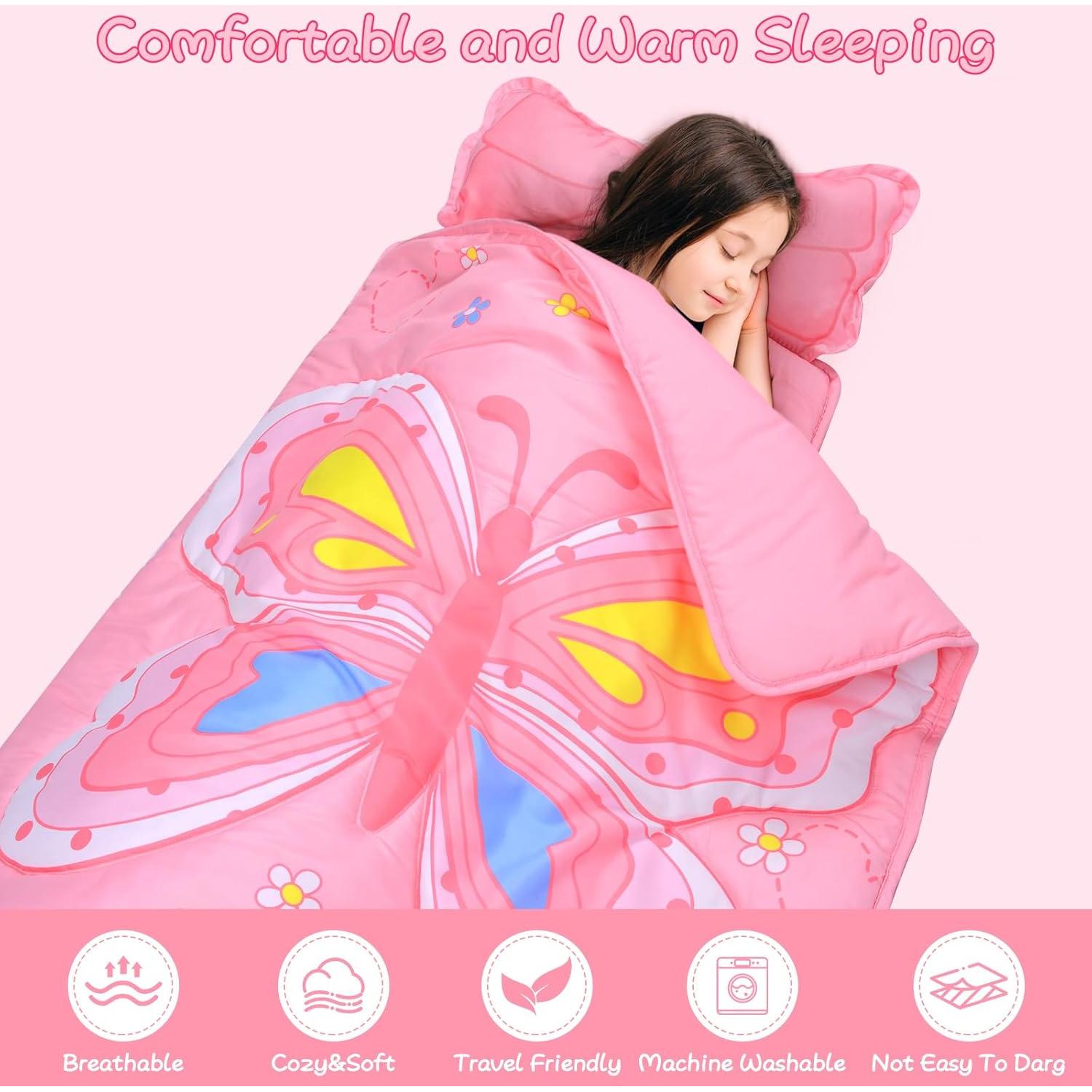 Esteras para Siesta Cloele Mariposa 135x53cm Niños 3-7 Años