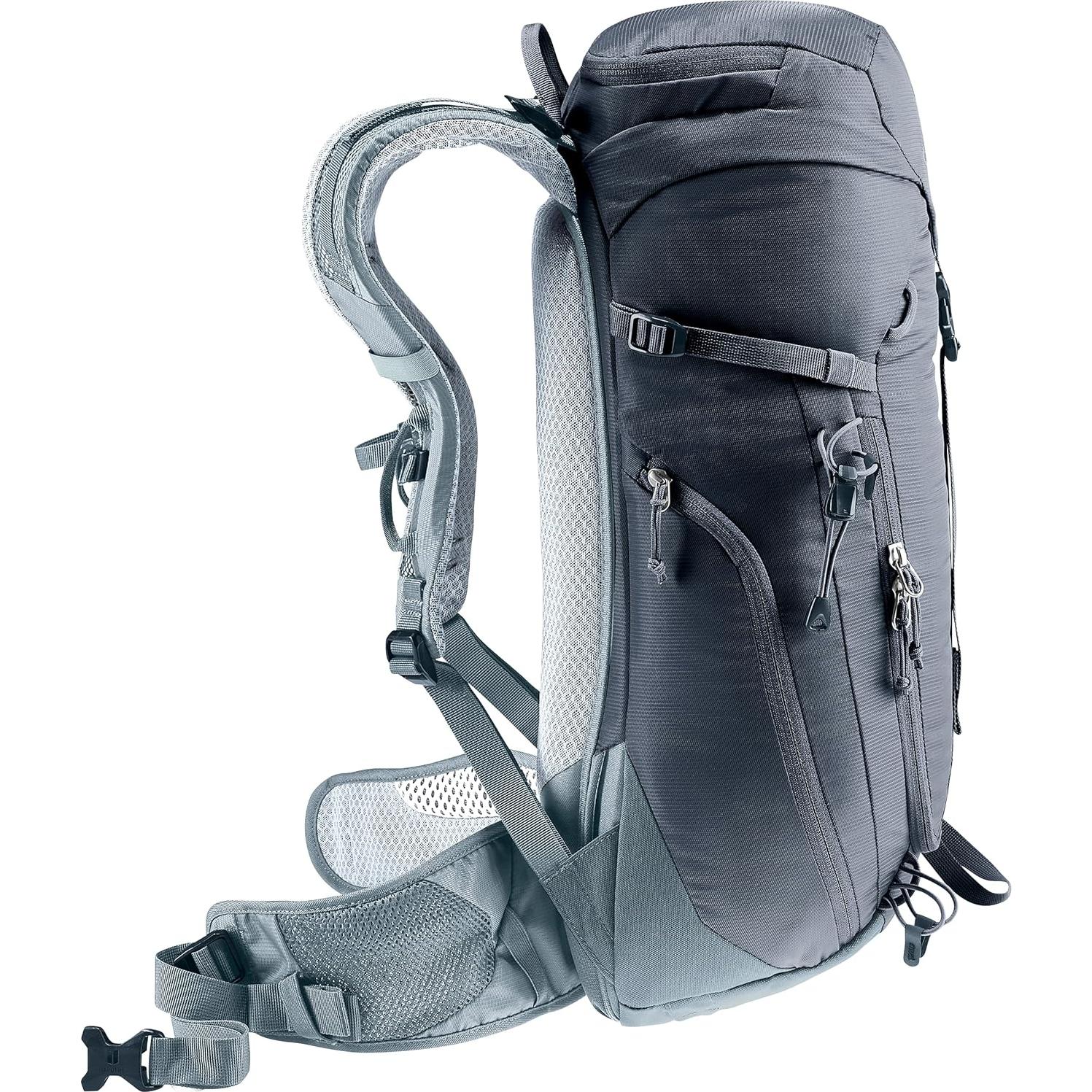 Mochila Deuter Trail 18L Negra para Montañismo y Excursionismo