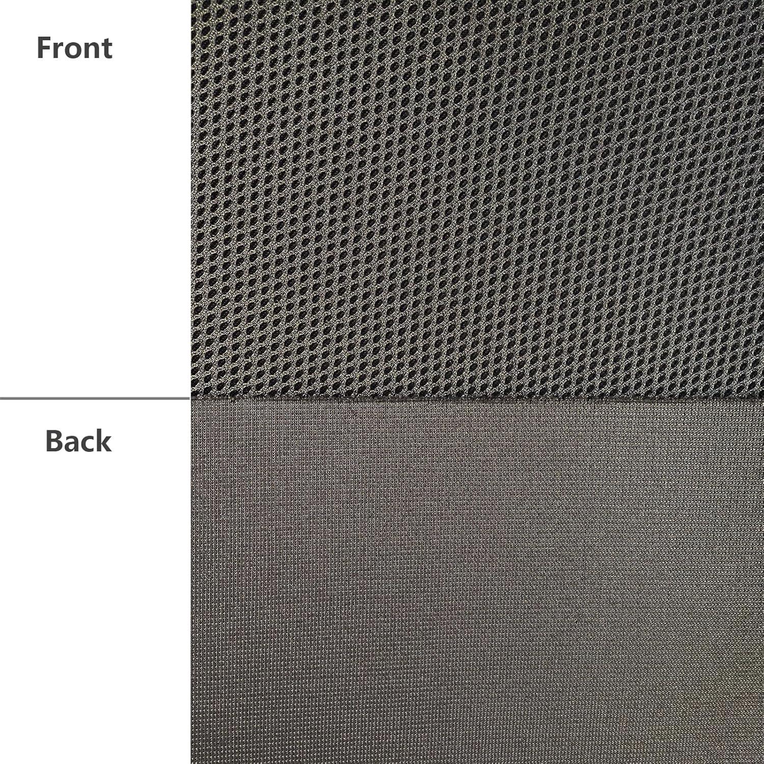 Tela de Rejilla Acústica UISKOOPW 139.7x50.8cm Negra