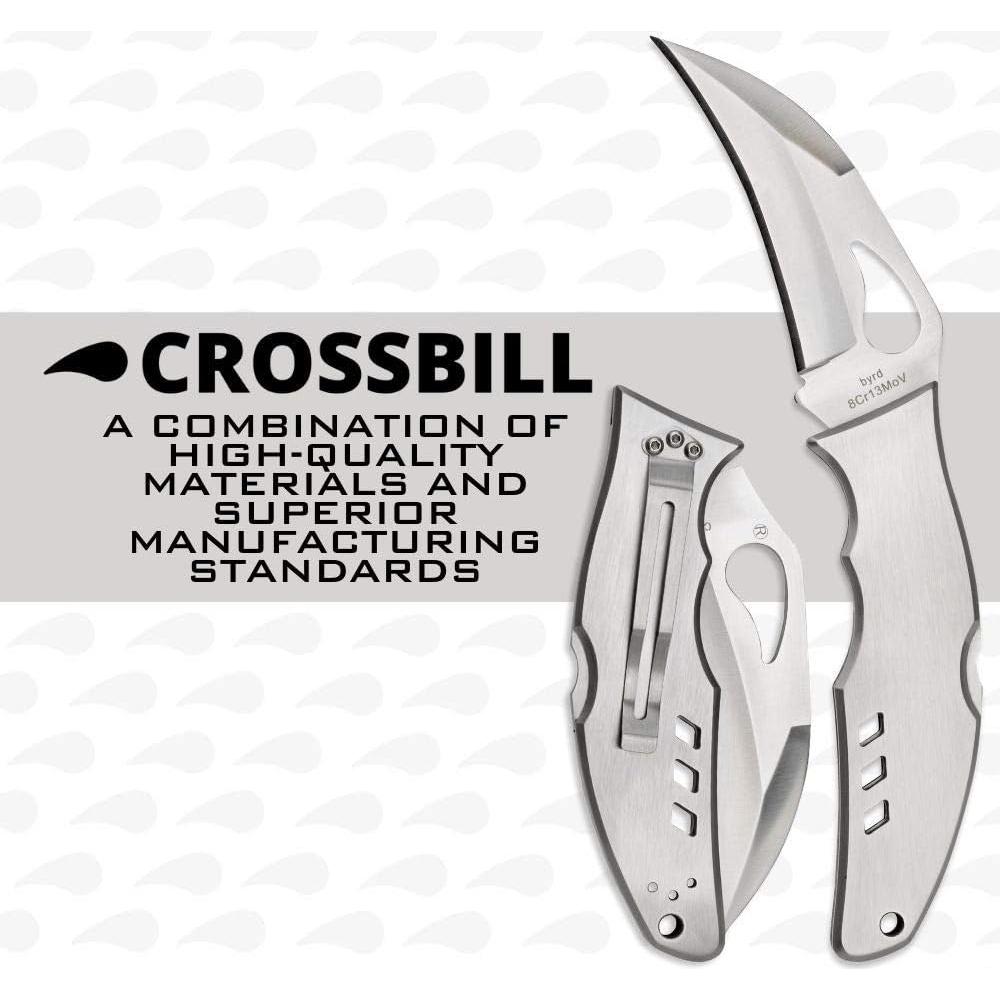 Cuchillo Spyderco Byrd Crossbill 8.26 cm Acero Inoxidable