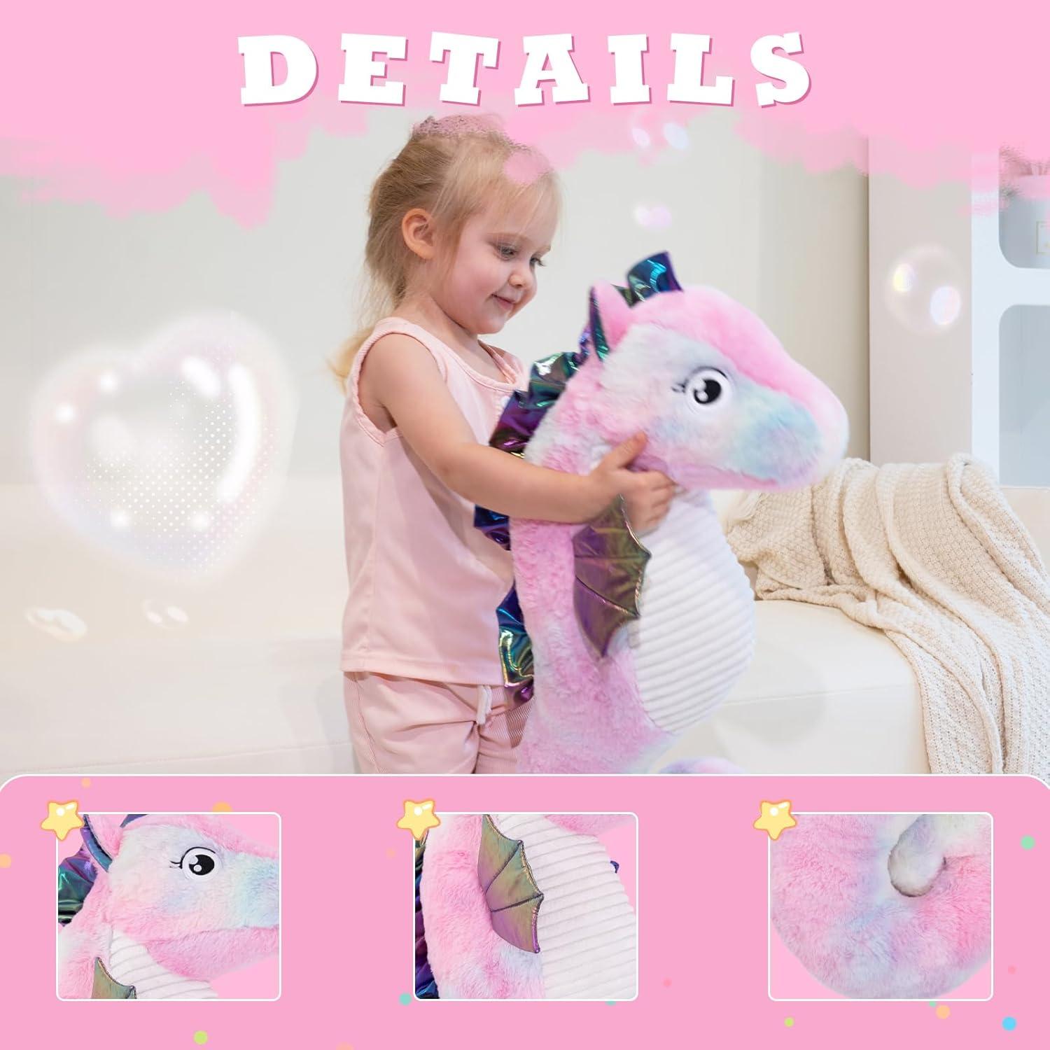 Animal de Peluche Caballito de Mar Yangzhou 60 cm Suave