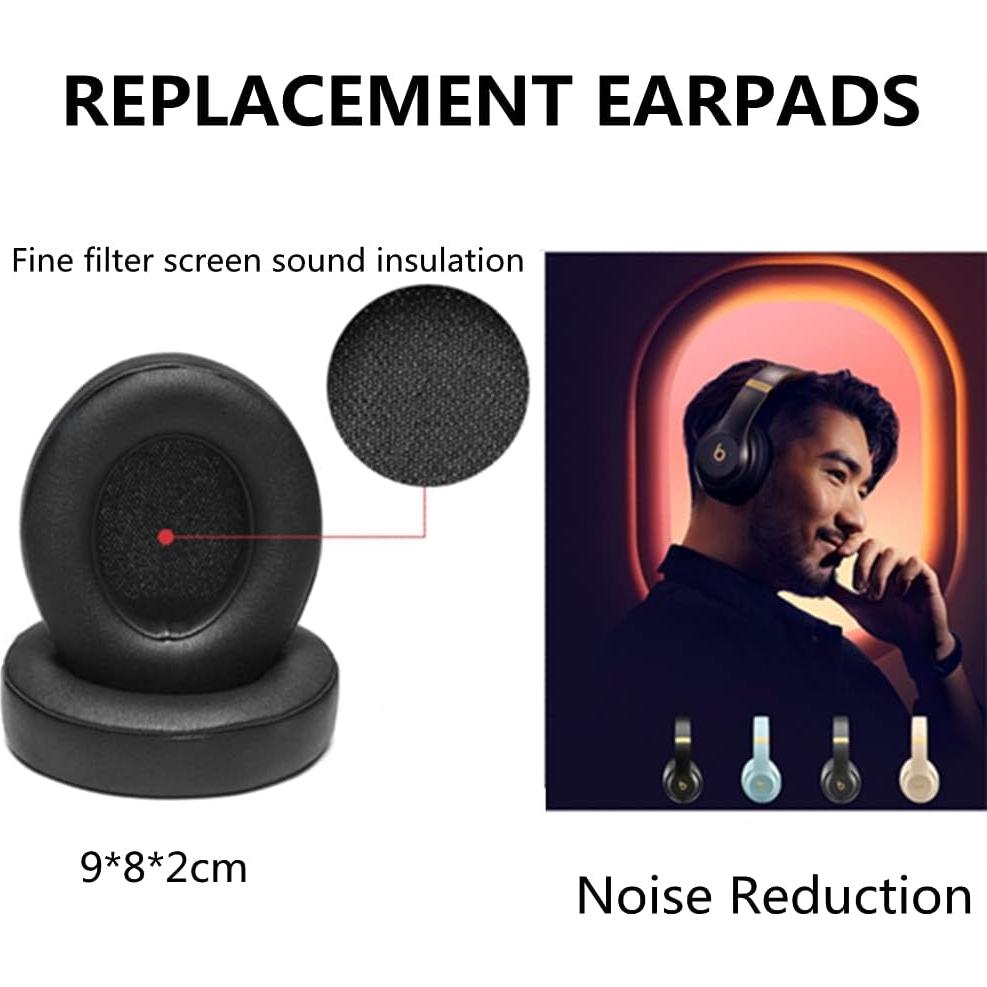 Almohadillas de Repuesto Koffmon para Auriculares Beats Studio 2 y 3