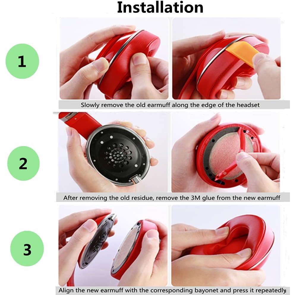 Almohadillas de Repuesto Koffmon para Auriculares Beats Studio 2 y 3