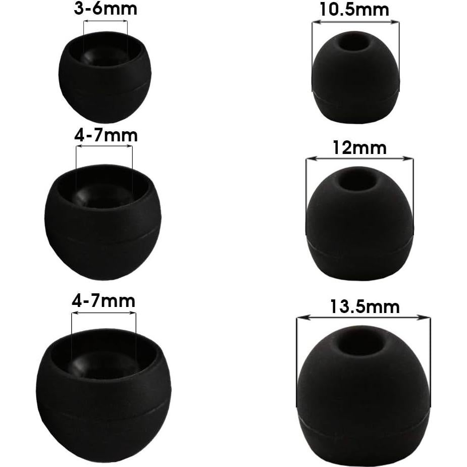 Tapones de Silicona Xcessor para Auriculares In Ear - 6 Pares