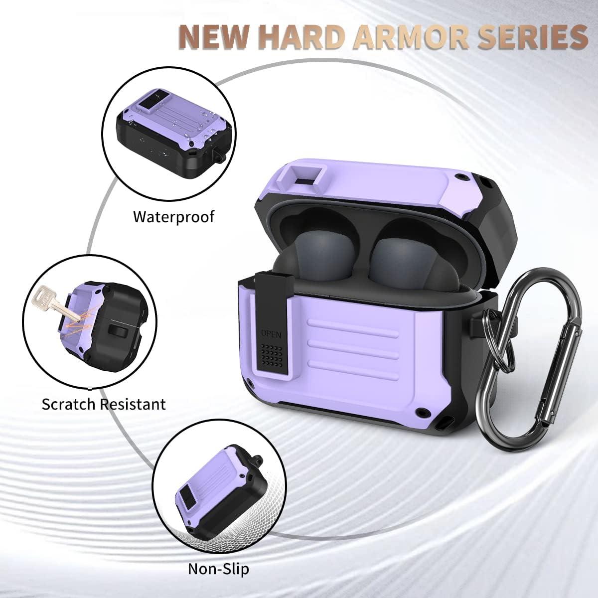 Funda protectora WOFRO para Sony LinkBuds S - Púrpura