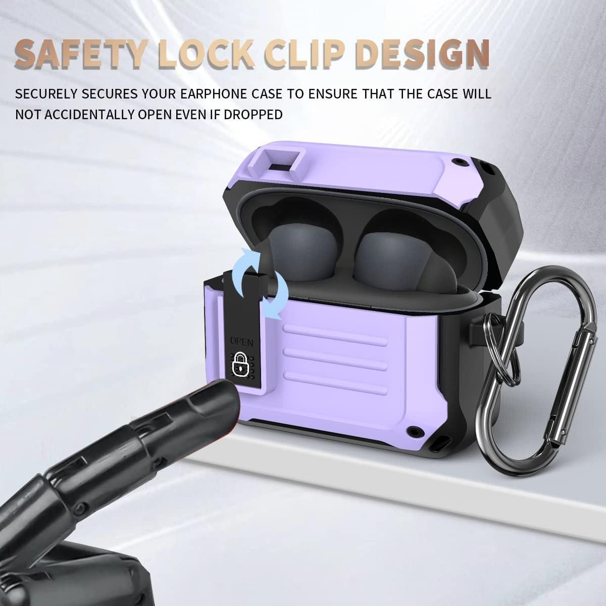 Funda protectora WOFRO para Sony LinkBuds S - Púrpura