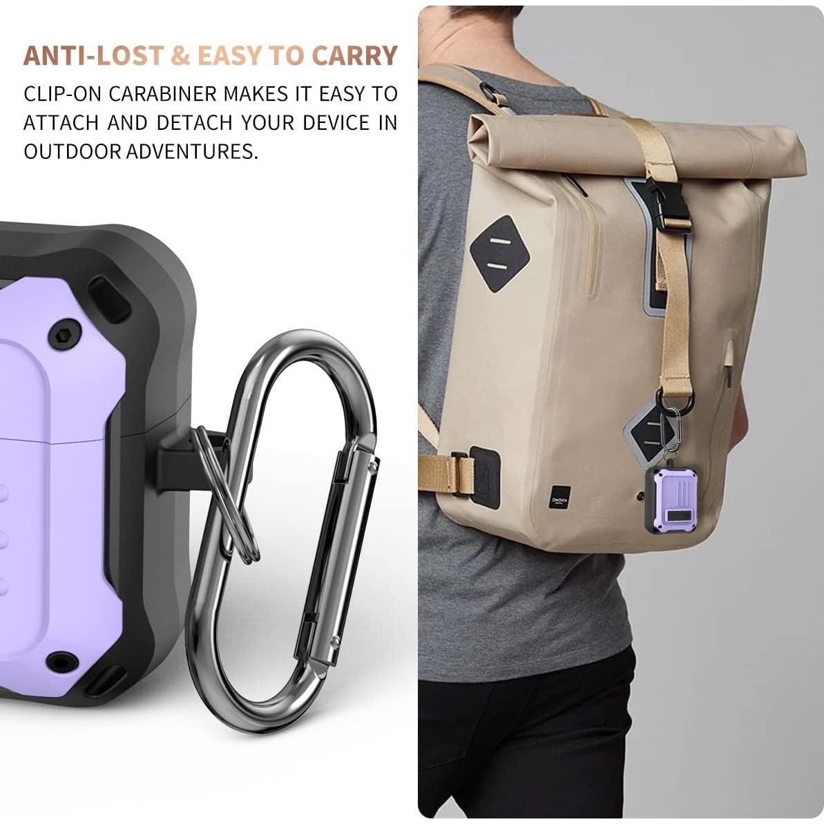 Funda protectora WOFRO para Sony LinkBuds S - Púrpura