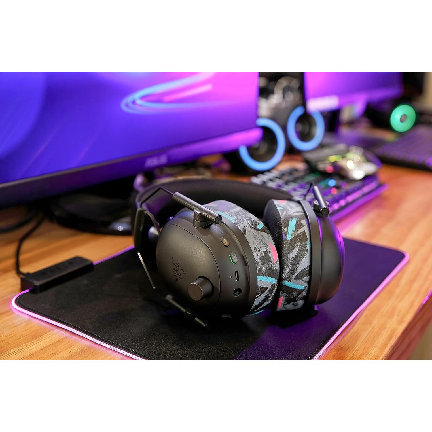 Almohadillas de Gel Refrigerante Wicked Cushions para Razer Blackshark V2/V2 Pro - Negro