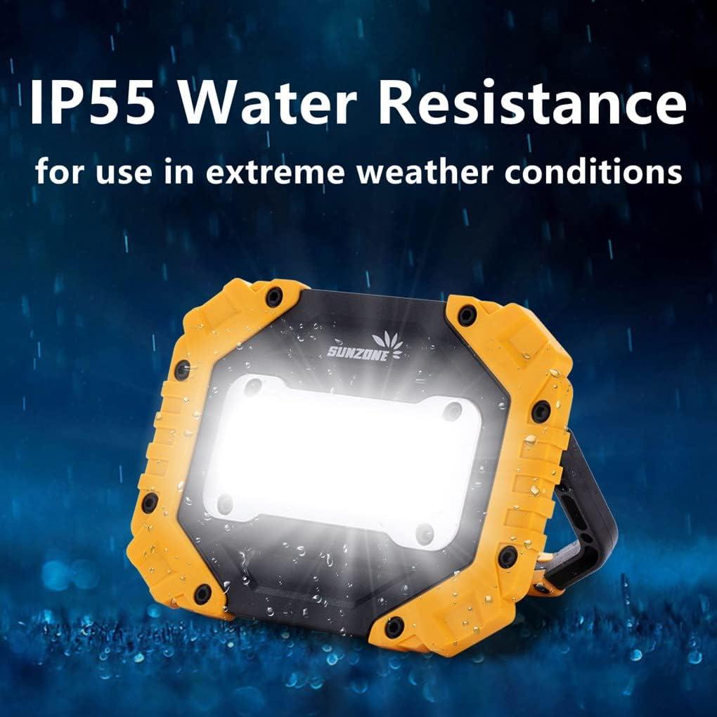 Luz de Trabajo LED Sunzone 750 Lúmenes Impermeable 2 Pzs