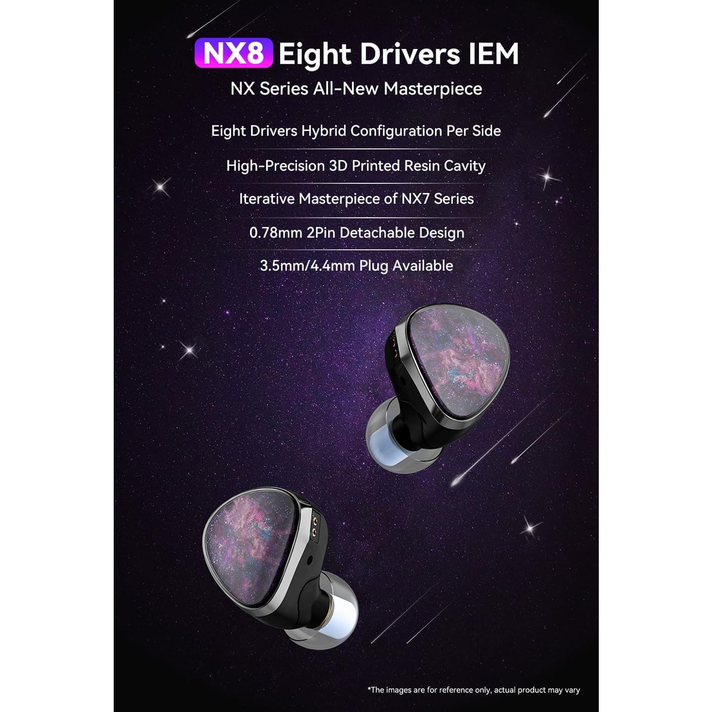 Auriculares In Ear NiceHCK NX8 HiFi 8 Controladores 3.5mm