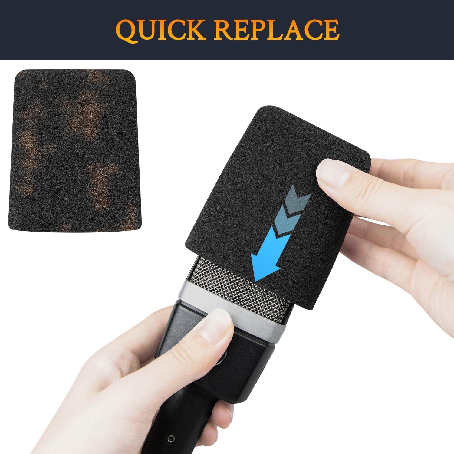 Filtros Pop para Micrófonos SOULWIT C214 - 2 Piezas Espuma