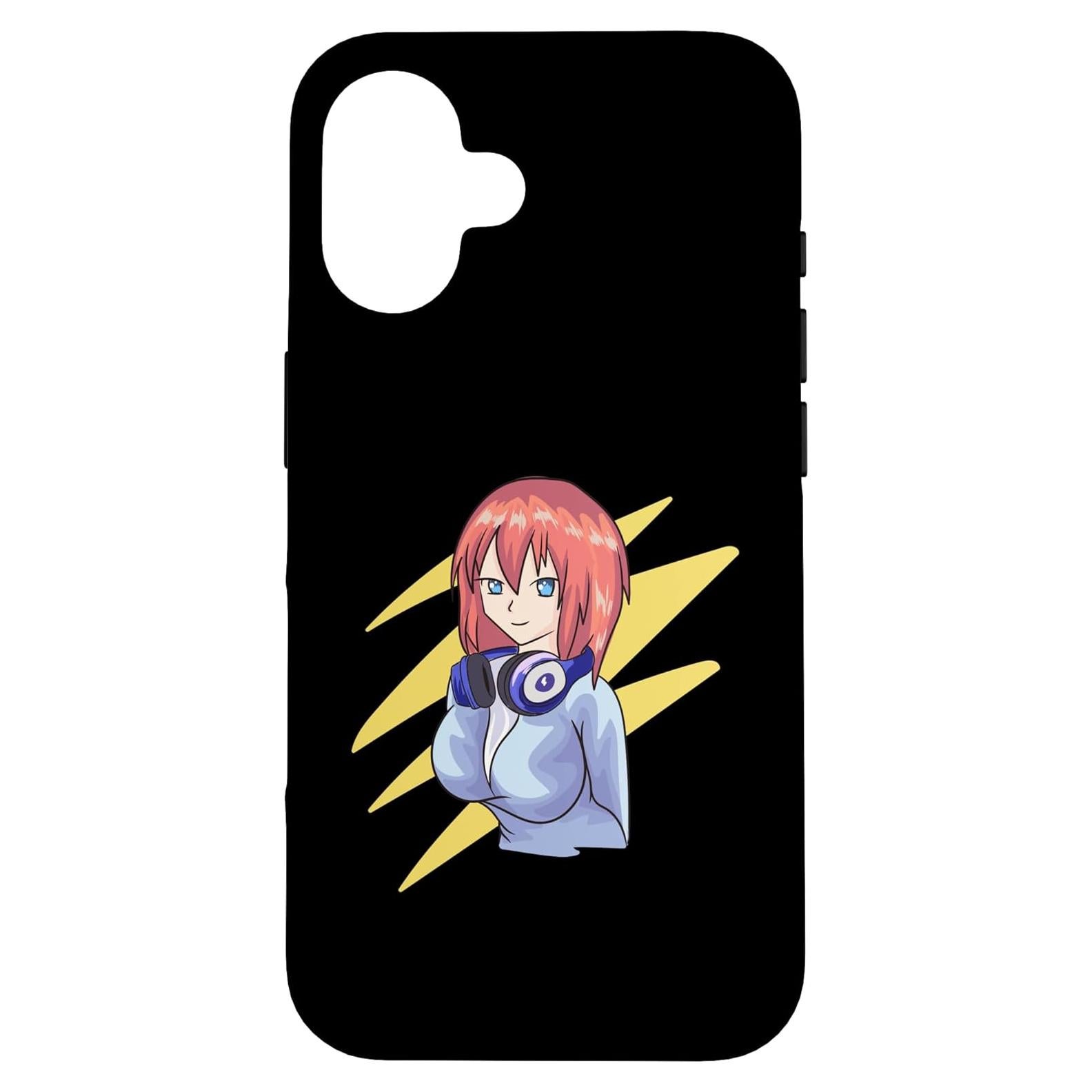 Funda Protectora iPhone 16 Gamer Otaku Anime - Estética Kawaii