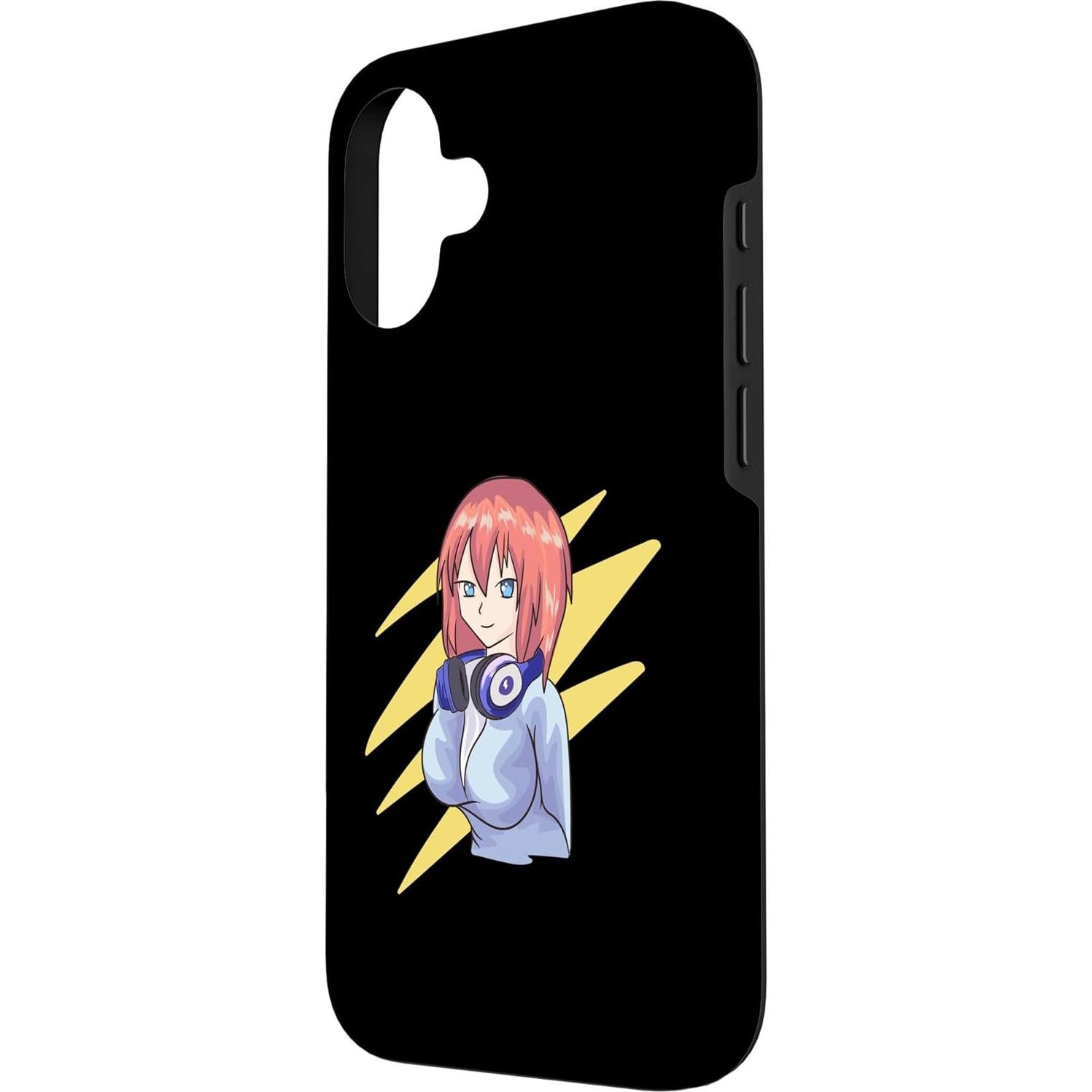 Funda Protectora iPhone 16 Gamer Otaku Anime - Estética Kawaii