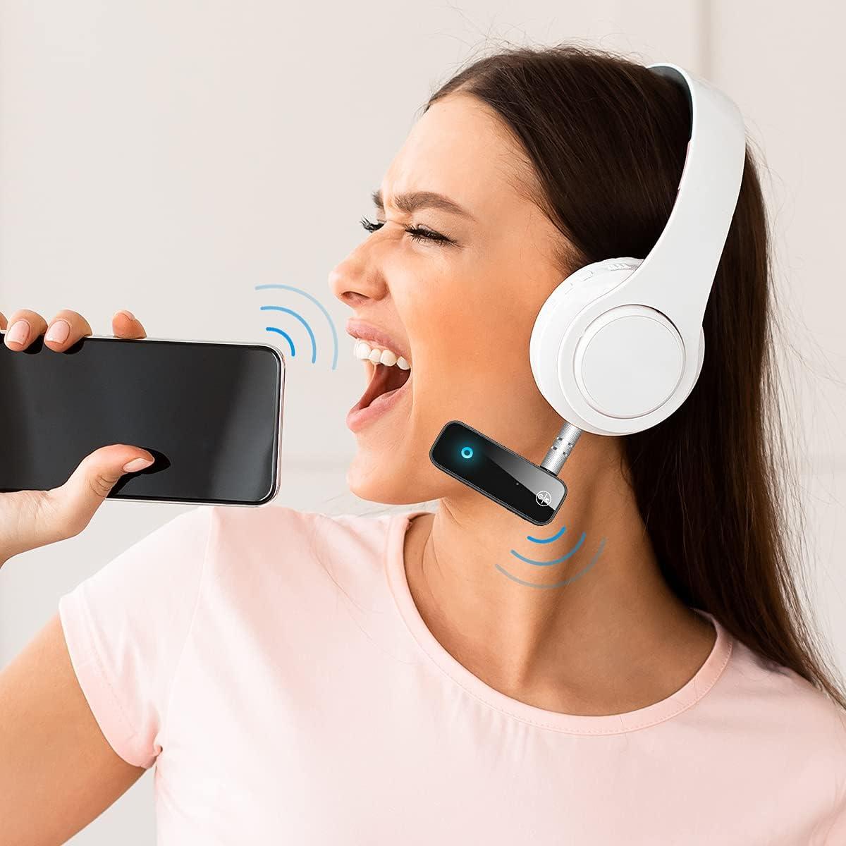 Adaptador Bluetooth 5.3 JXTZ para Coche y Casa 2 en 1