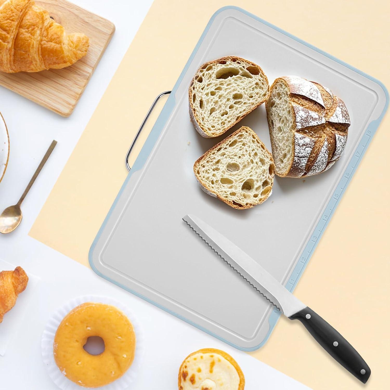 Tabla de Cortar Antideslizante ACAUTO 33x21.8 cm Plástico