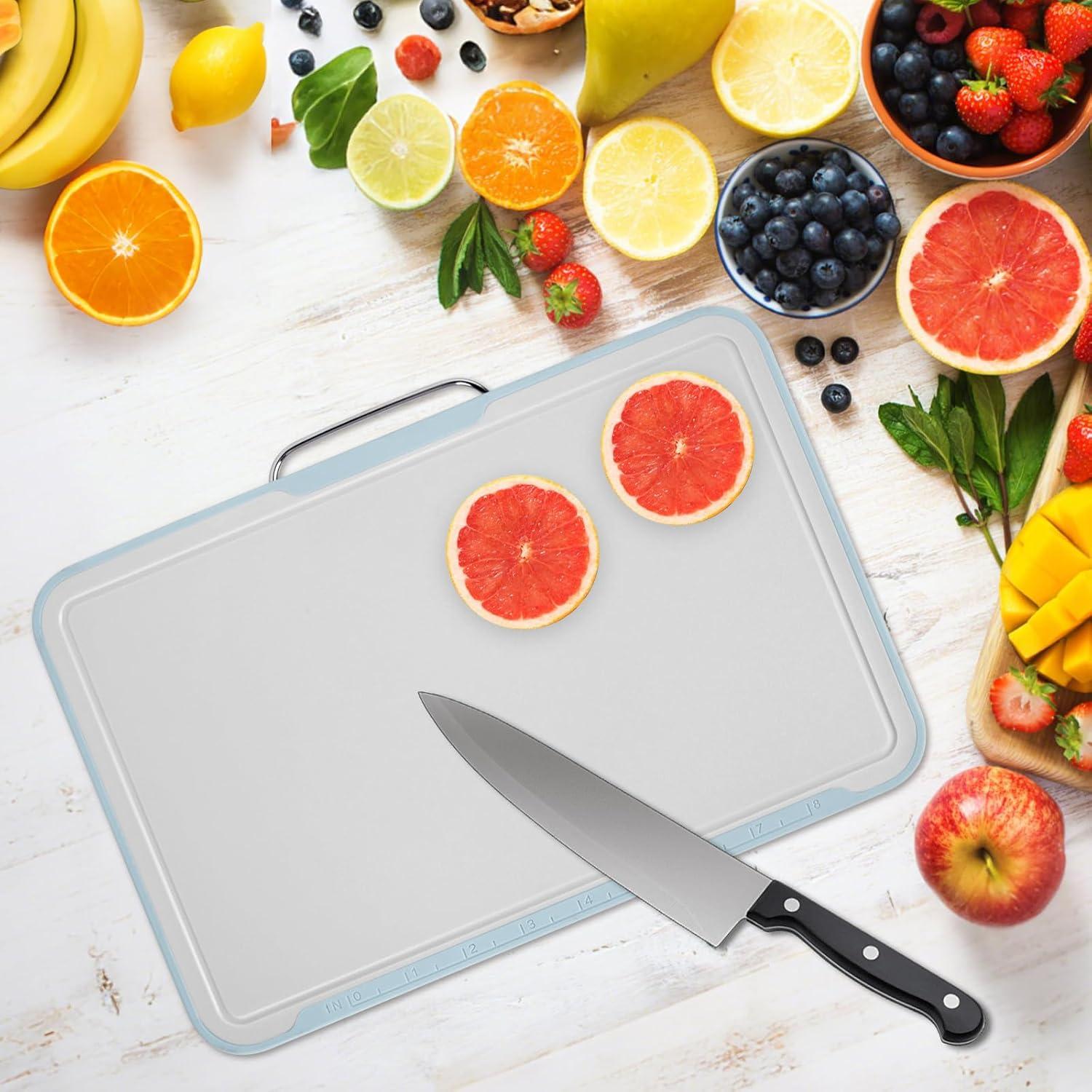 Tabla de Cortar Antideslizante ACAUTO 33x21.8 cm Plástico