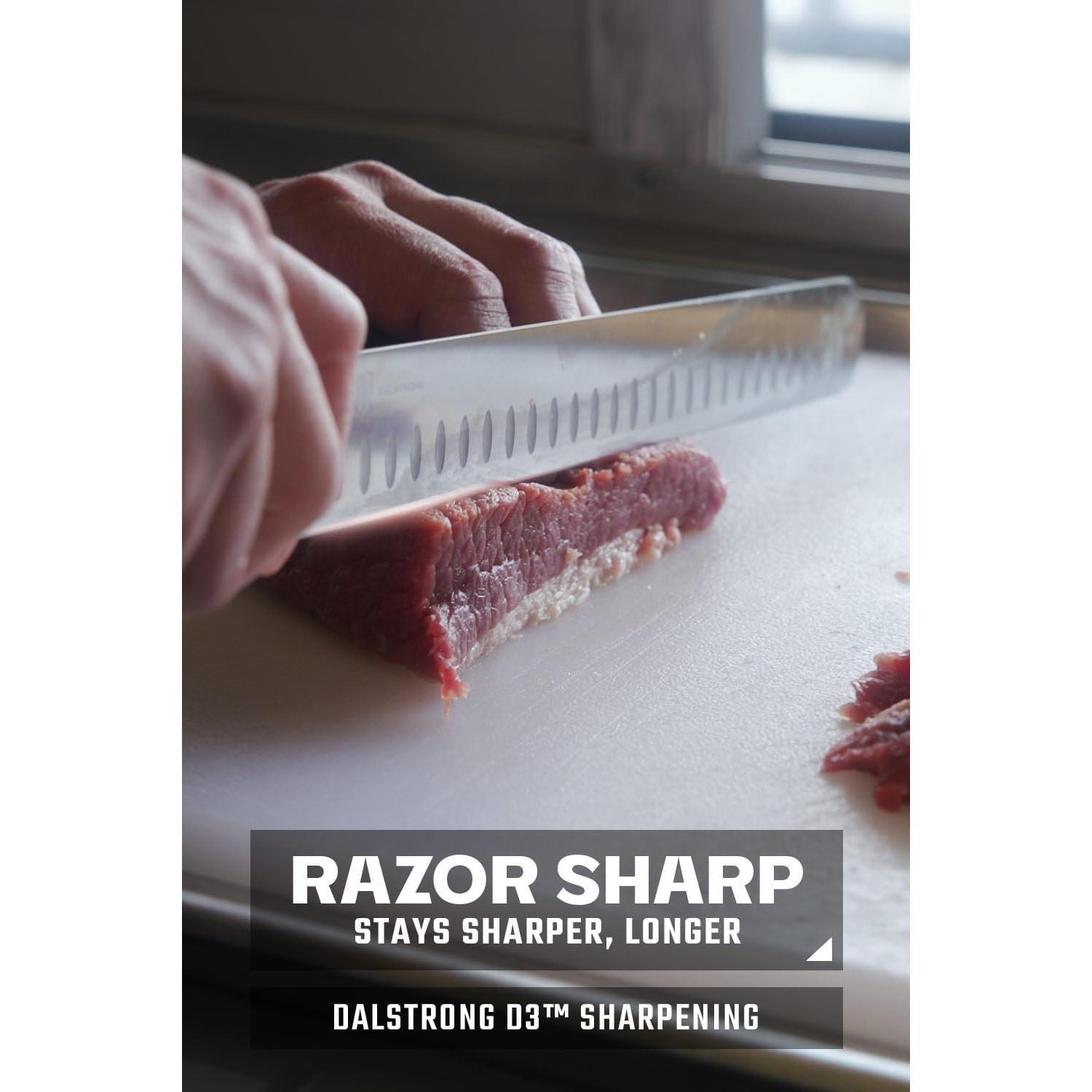 Cuchillo de Rebanar Dalstrong Vanquish 30.48 cm Acero Alto Carbono