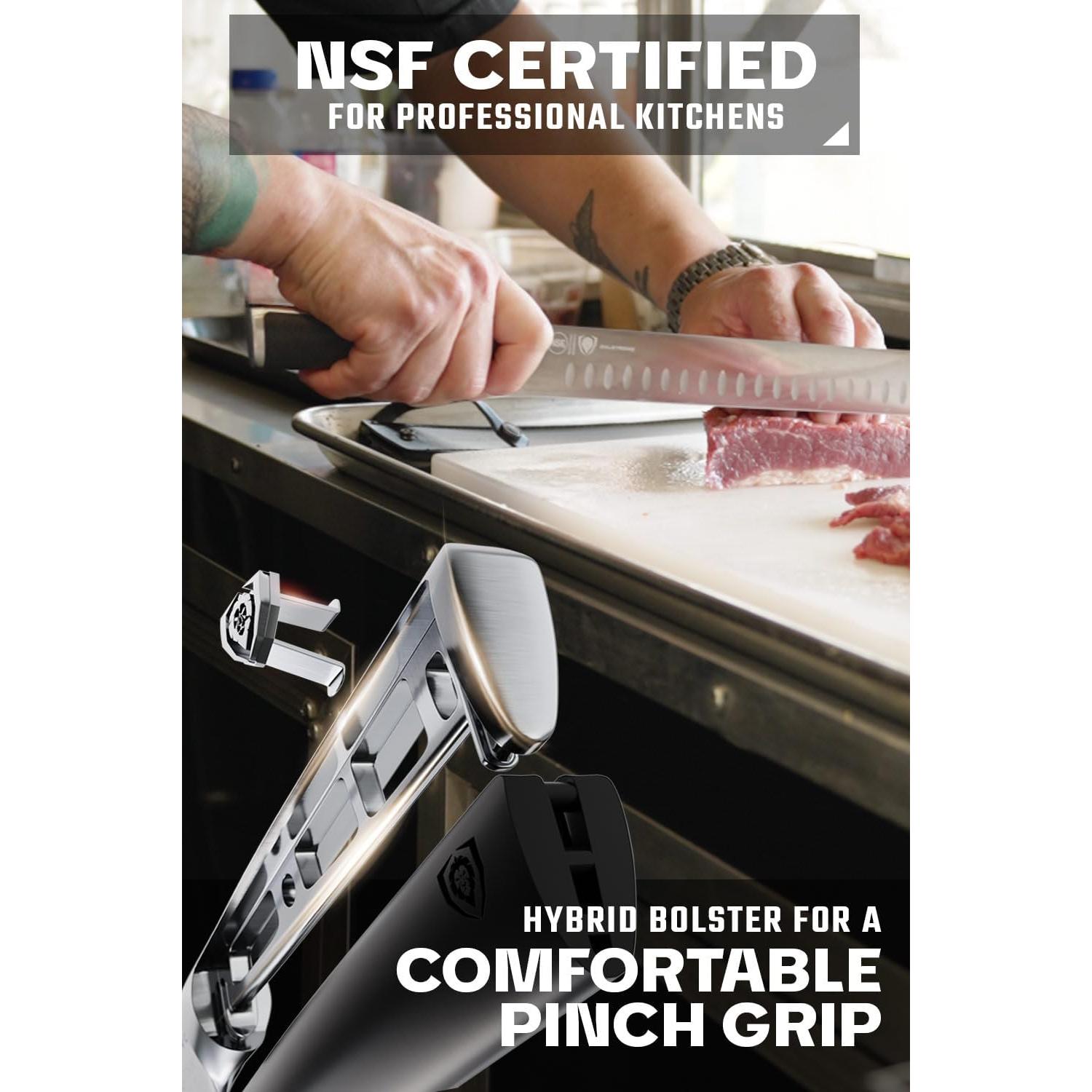 Cuchillo de Rebanar Dalstrong Vanquish 30.48 cm Acero Alto Carbono