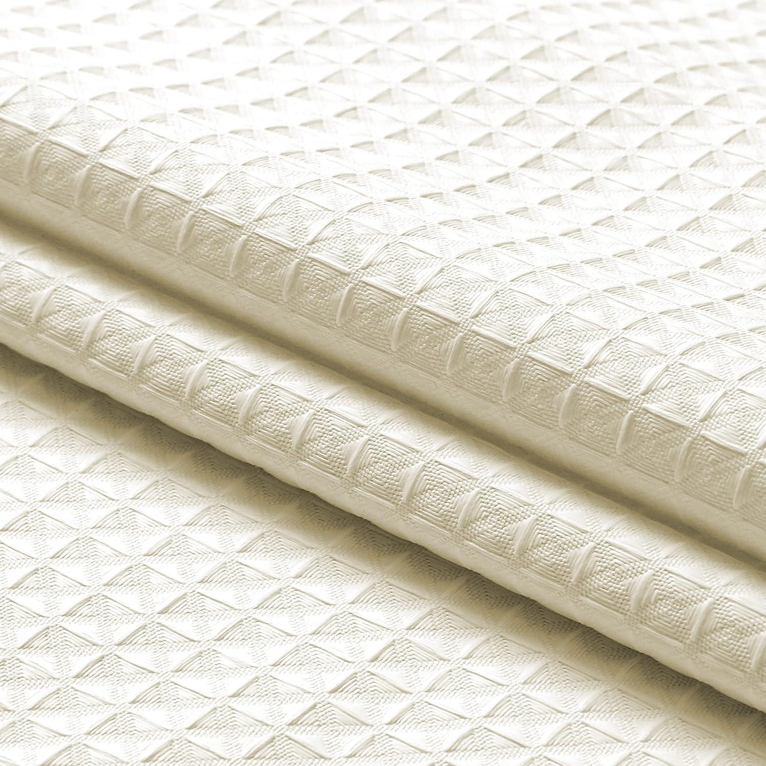 Cortina de Ducha Waffle Weave MISS SELECTEX Beige 48x72