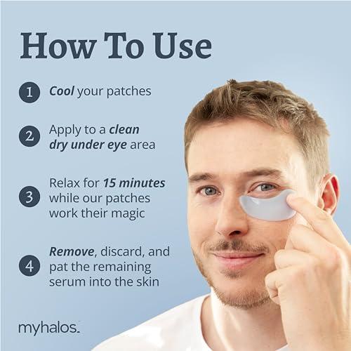Mascarillas para Ojos MyHalos - 24 Parches Gel Hidratantes