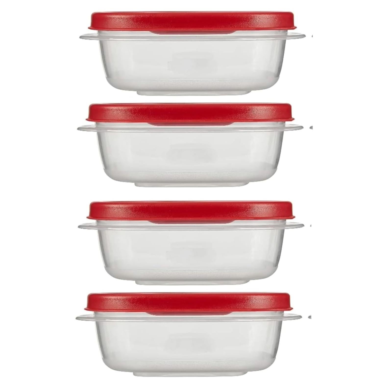 Contenedores de Almacenamiento Rubbermaid 1.25 Tazas - 9 Piezas