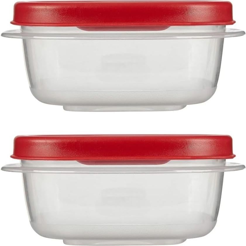 Contenedores de Almacenamiento Rubbermaid 1.25 Tazas - 9 Piezas