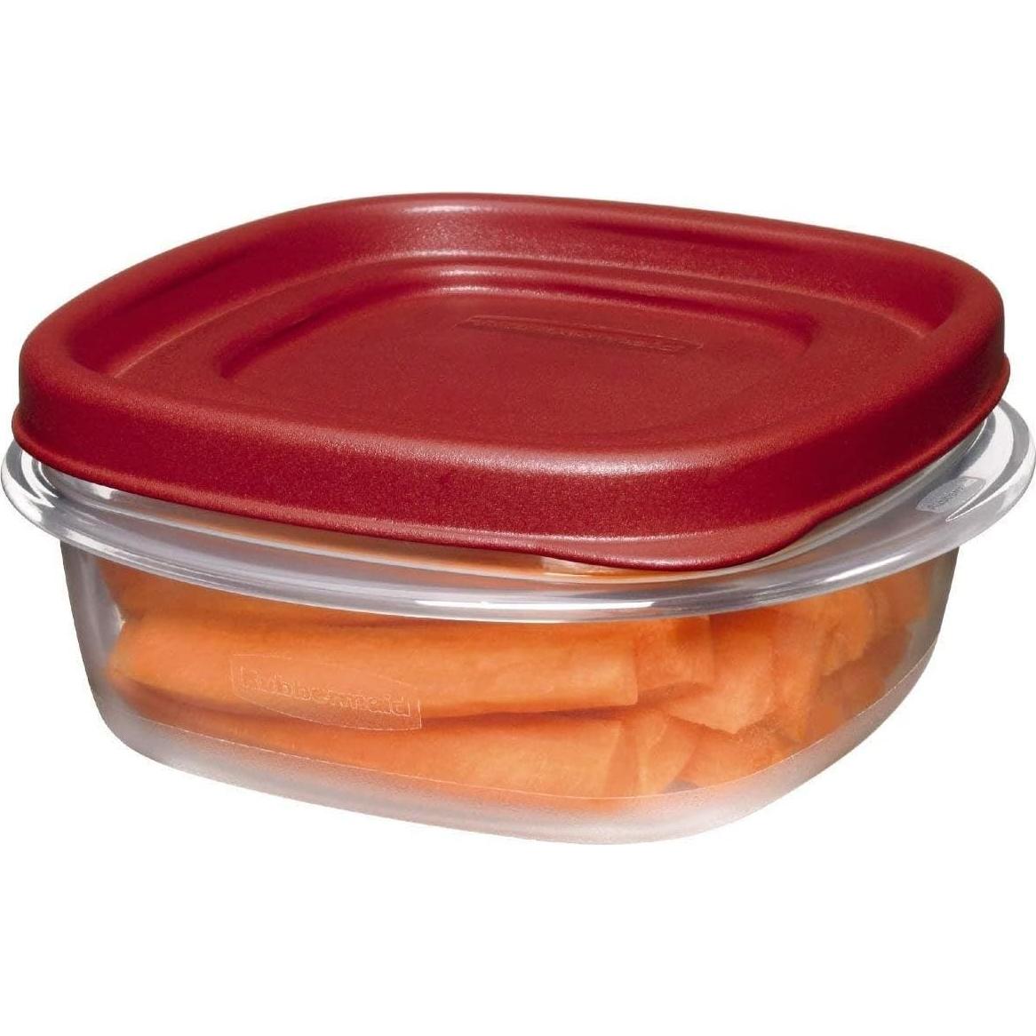 Contenedores de Almacenamiento Rubbermaid 1.25 Tazas - 9 Piezas