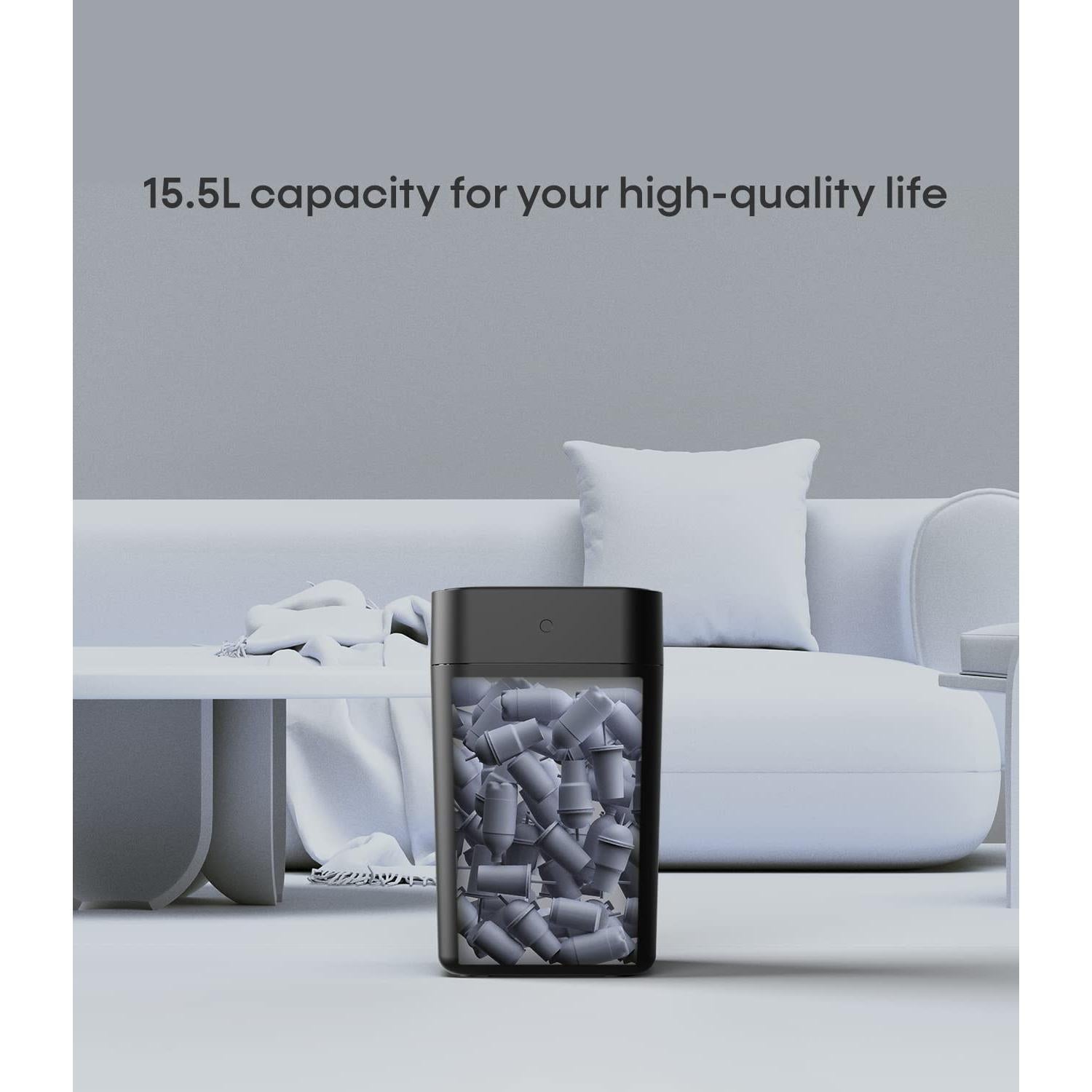 Basurero Automático Townew T1S 15.5L con Sensor de Movimiento