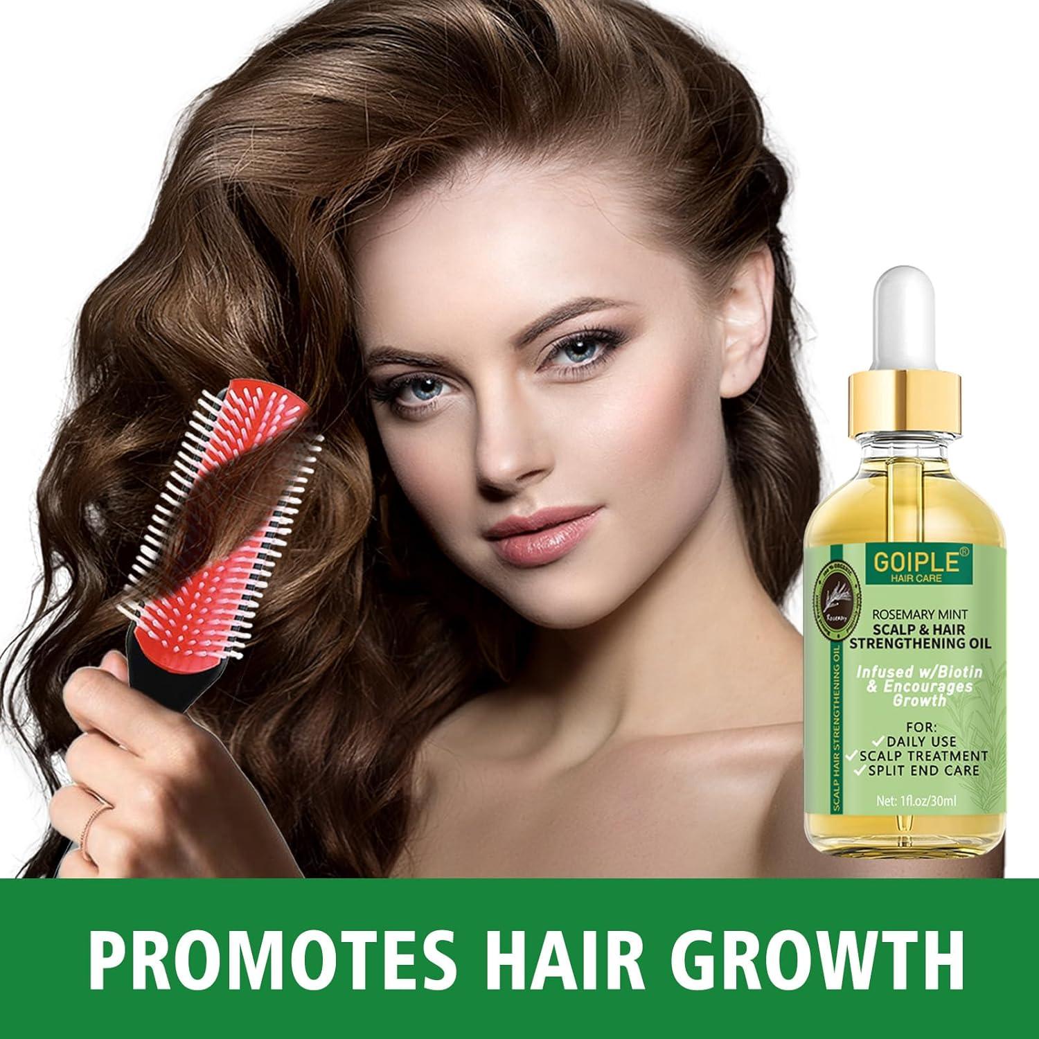 Spray de Agua de Romero y Aceite para Crecimiento del Cabello 33.4ml