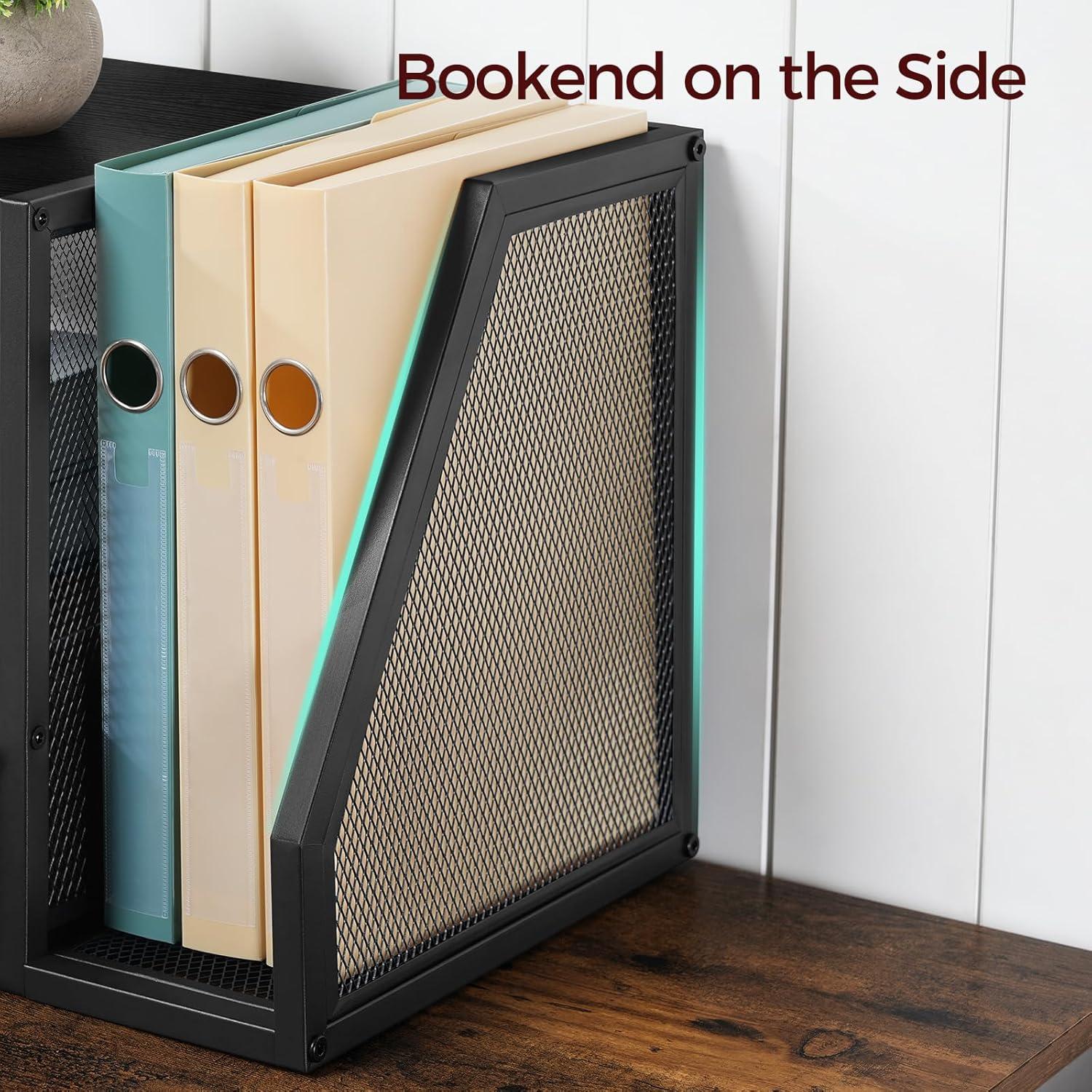 Soporte de Impresora de Escritorio MAHANCRIS Negro 2 Niveles