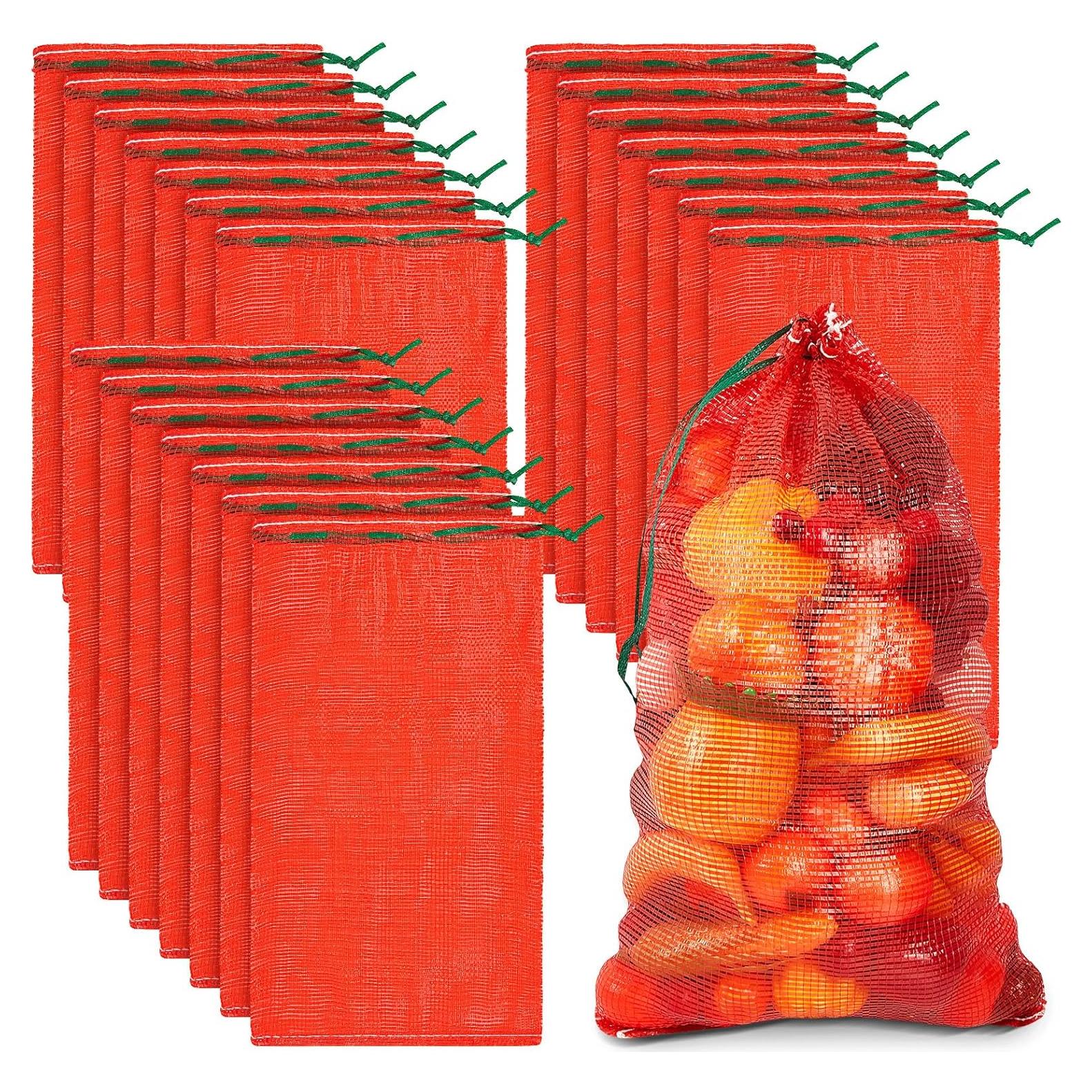 Bolsas de Malla Reutilizables Berlune 50 Pcs 45x75 cm 20 kg