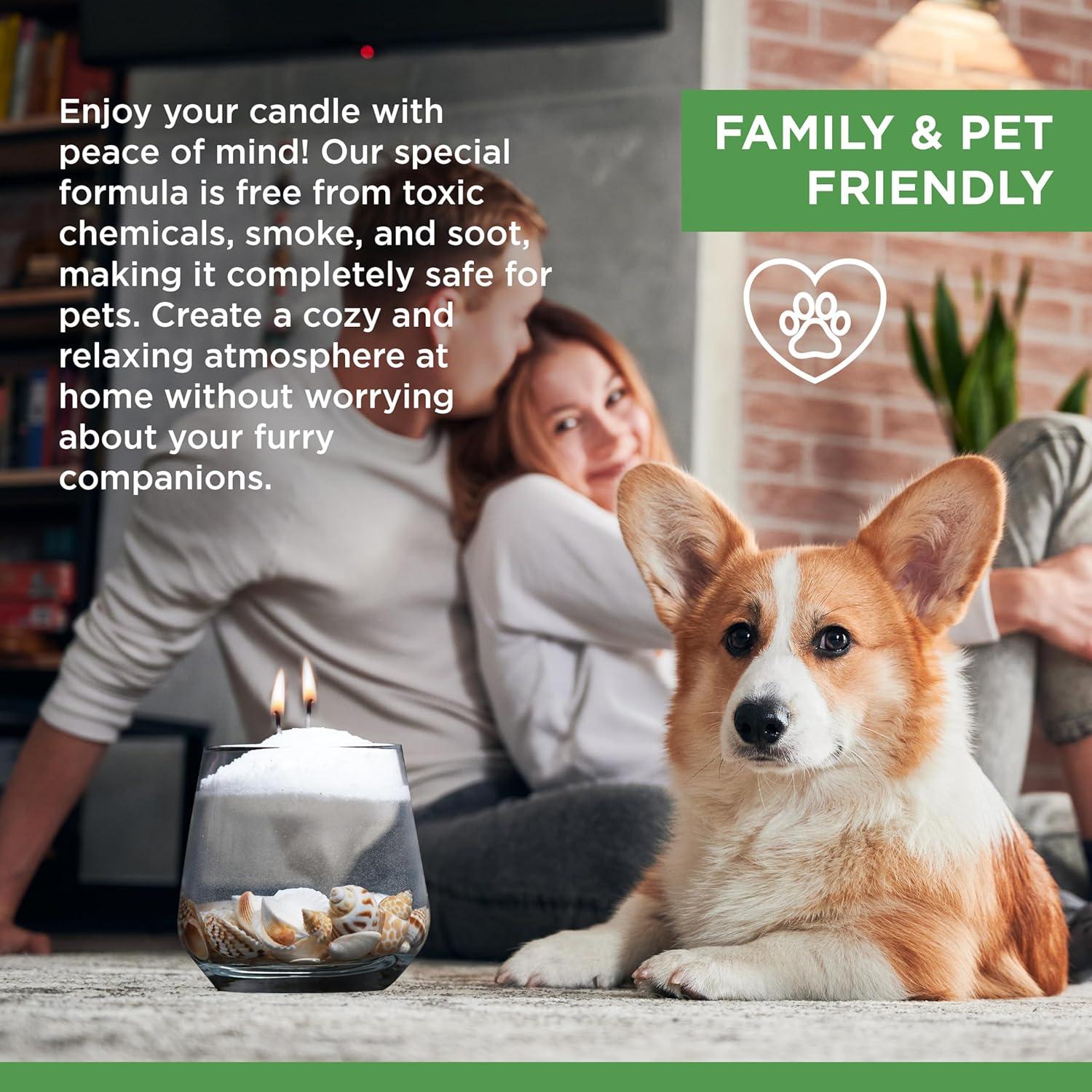 Kit de Velas de Arena Perlada Nimaware - 30 Mechas, 348.7g