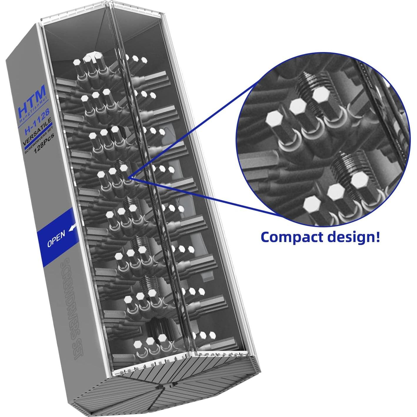 Juego de Destornilladores de Precisión 142 en 1 HengTianMei