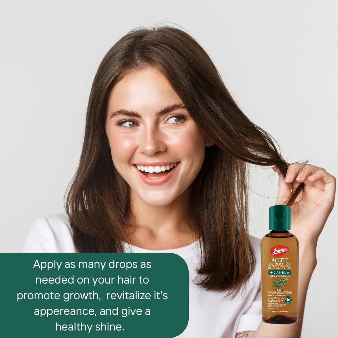 Aceite de Romero y Canela Jaloma 118 ml - Limpia y Fortalece