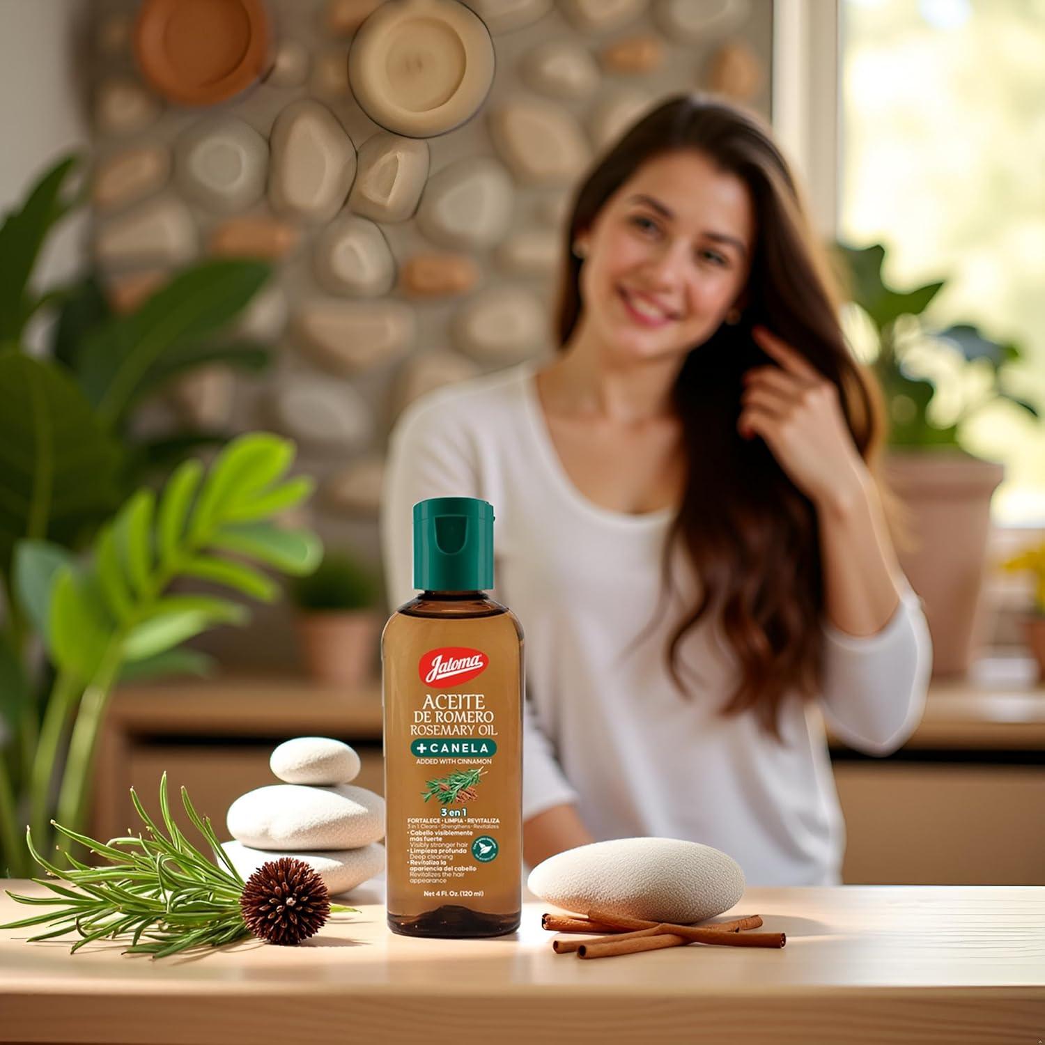Aceite de Romero y Canela Jaloma 118 ml - Limpia y Fortalece