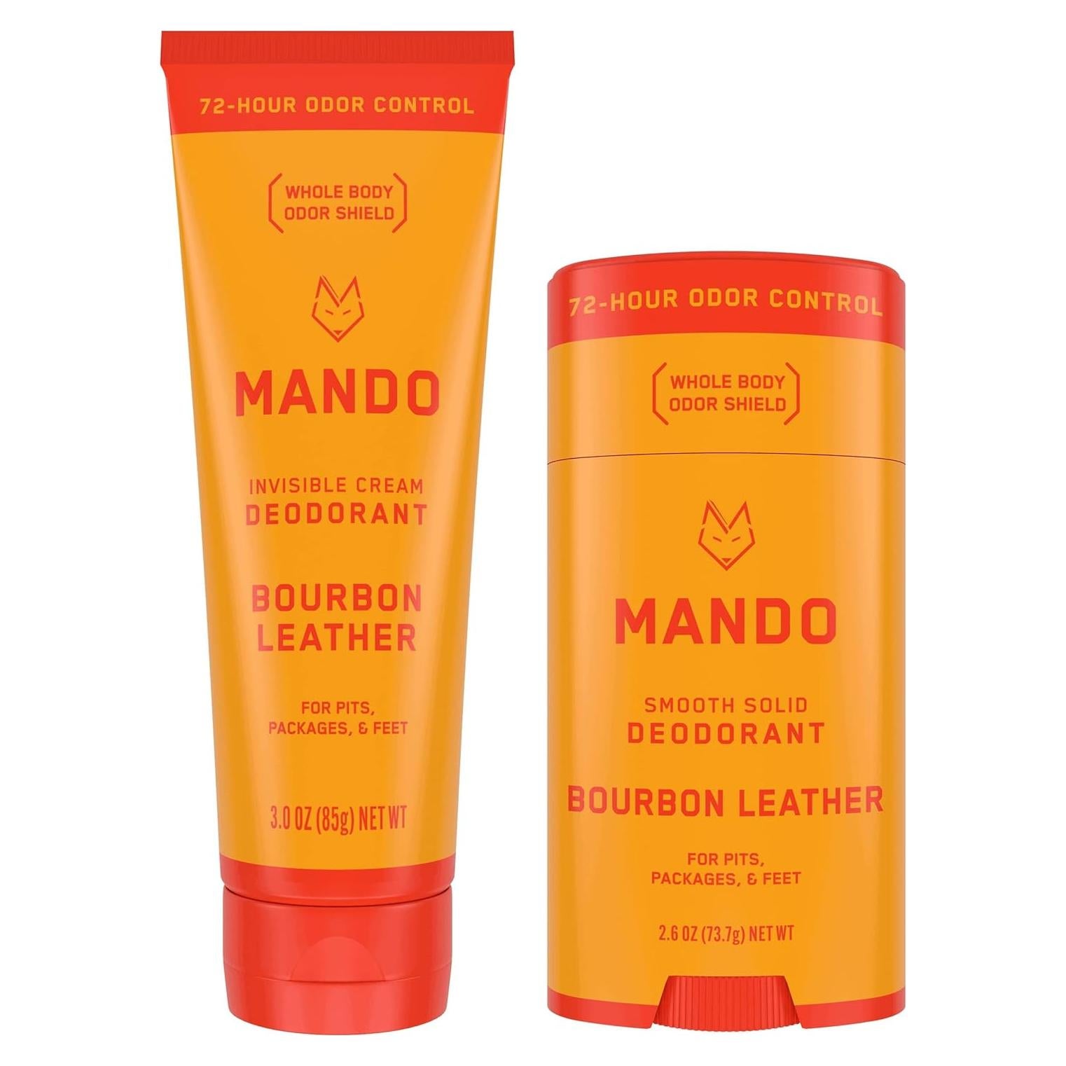 Desodorante Corporal Mando Cuero Bourbon - 72 Horas Sin Olores