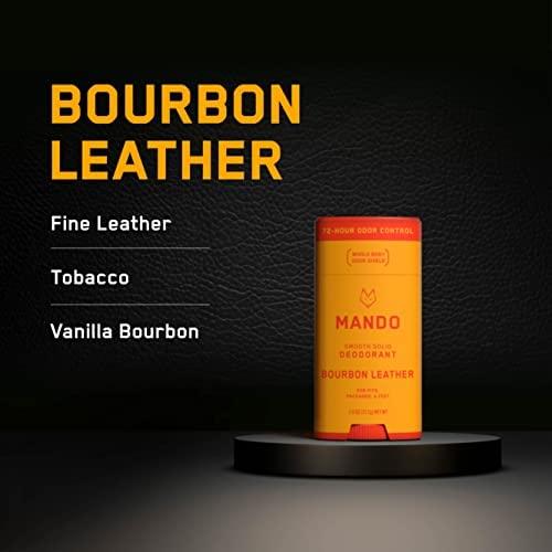 Desodorante Corporal Mando Cuero Bourbon - 72 Horas Sin Olores