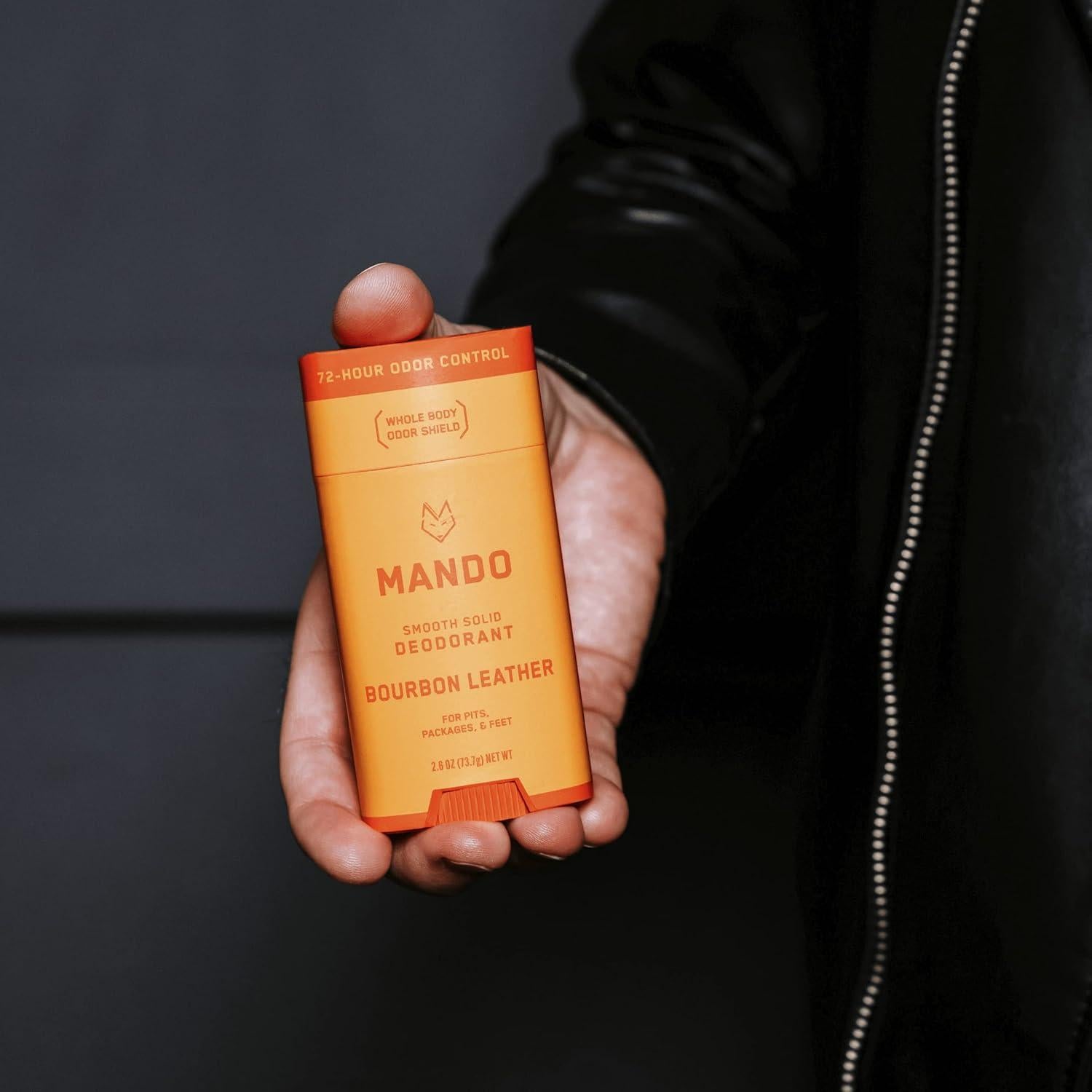 Desodorante Corporal Mando Cuero Bourbon - 72 Horas Sin Olores