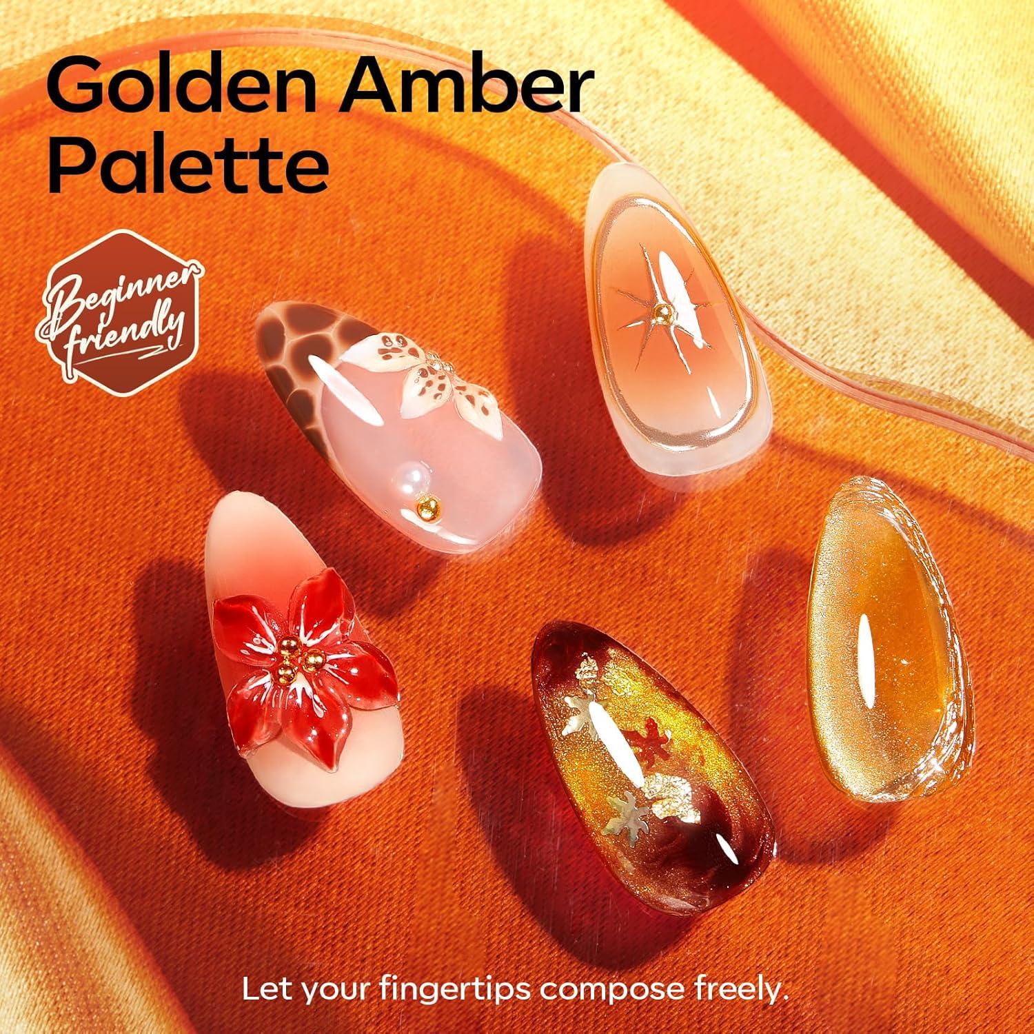 Kit de Esmalte de Uñas en Gel Modelones 32 PCS Otoño 2025