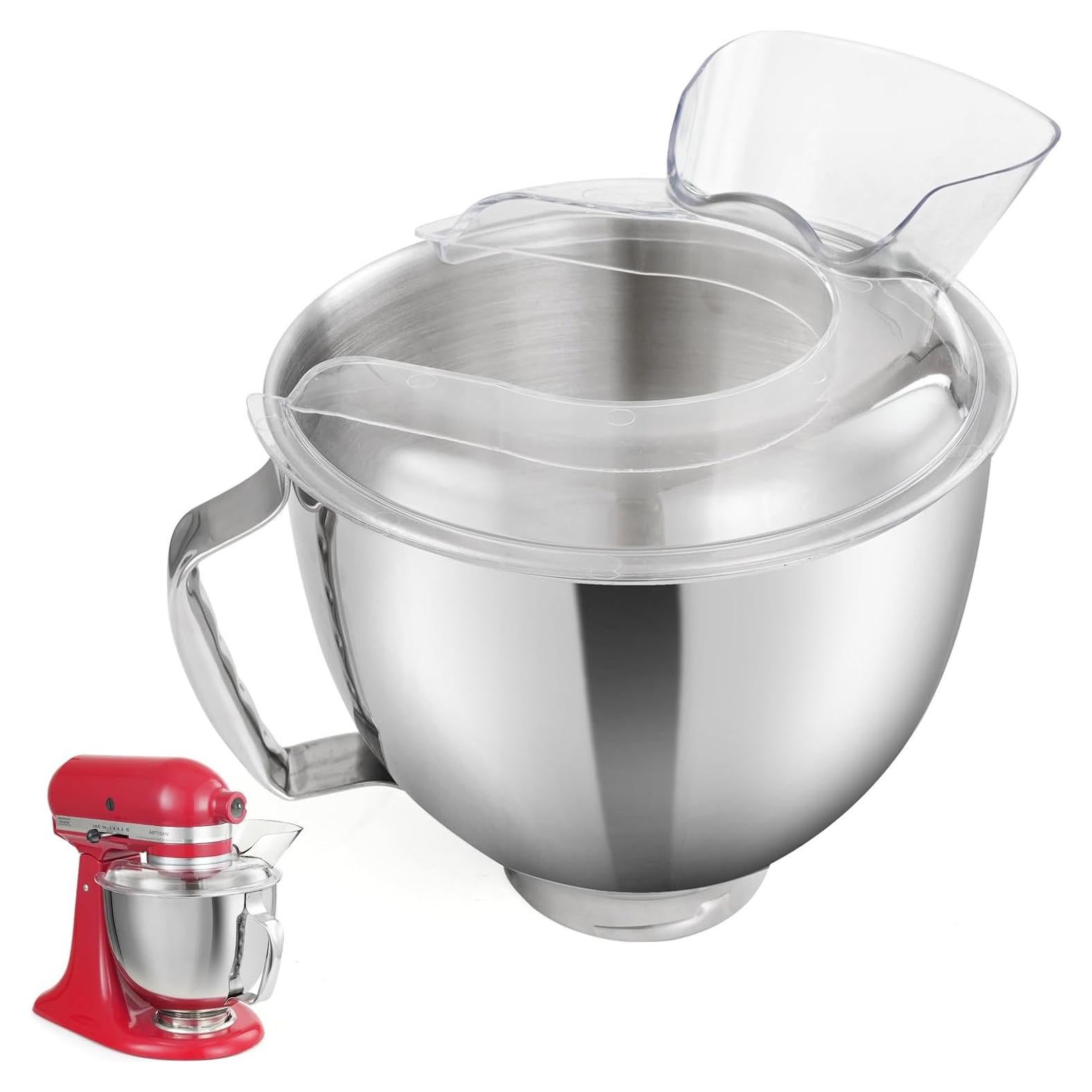 Tazón de Acero Inoxidable 5QT Gdrtwwh con Protección para Vertido KitchenAid