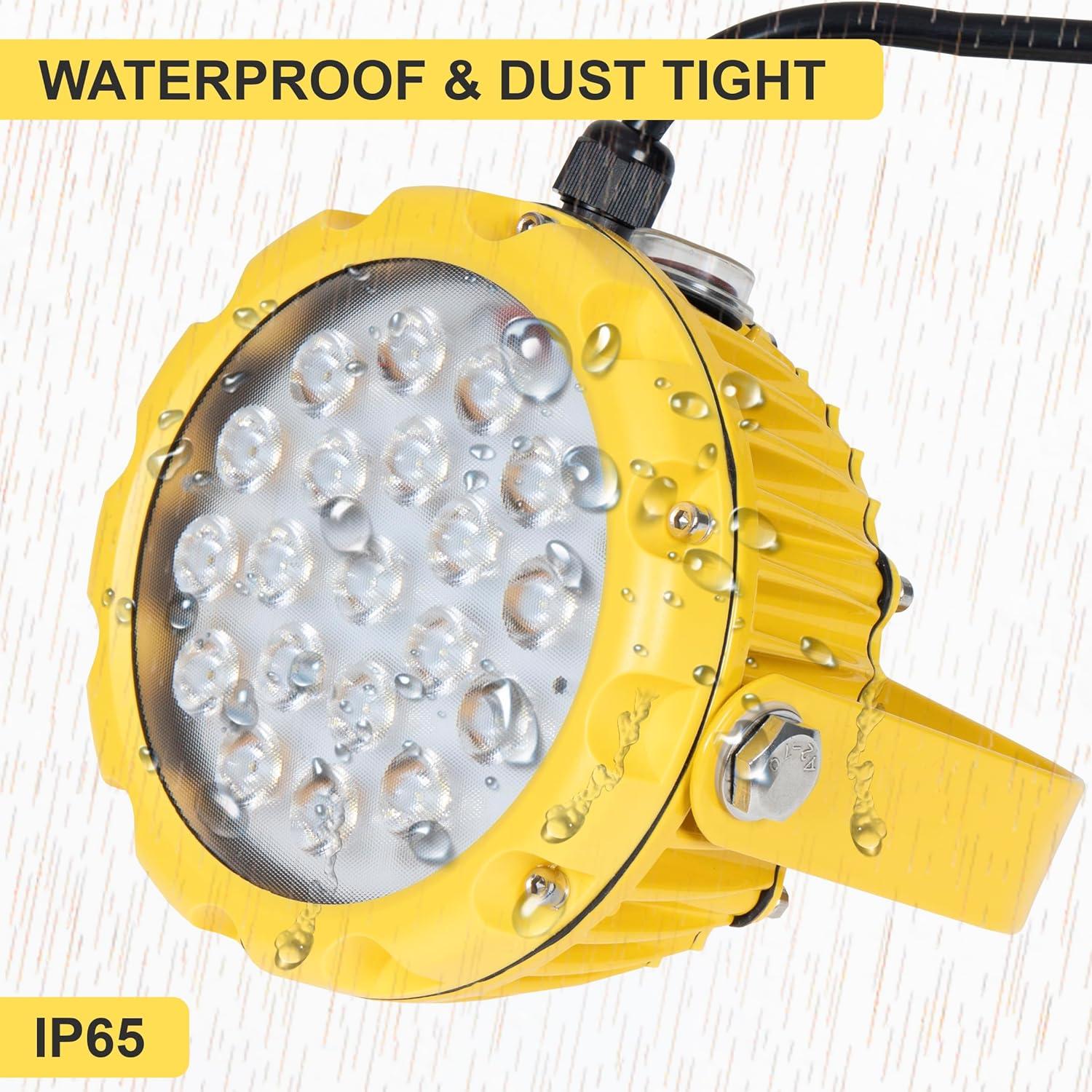 Luz LED Vergo Industrial 30W IP65 3500 Lúmenes Amarillo