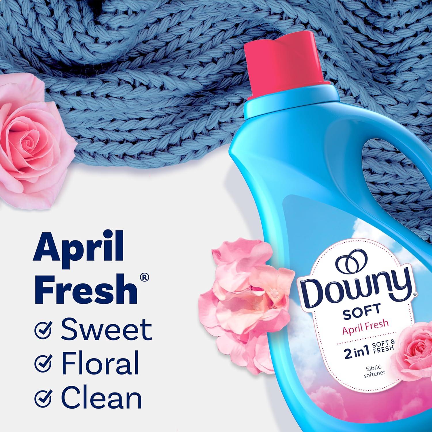 Suavizante de Tela Líquido Downy 1.3L Aroma Fresco de Abril