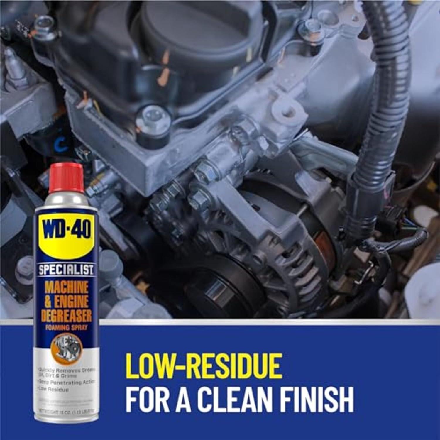 Desengrasante en espuma WD-40 Specialist 510 g para motores