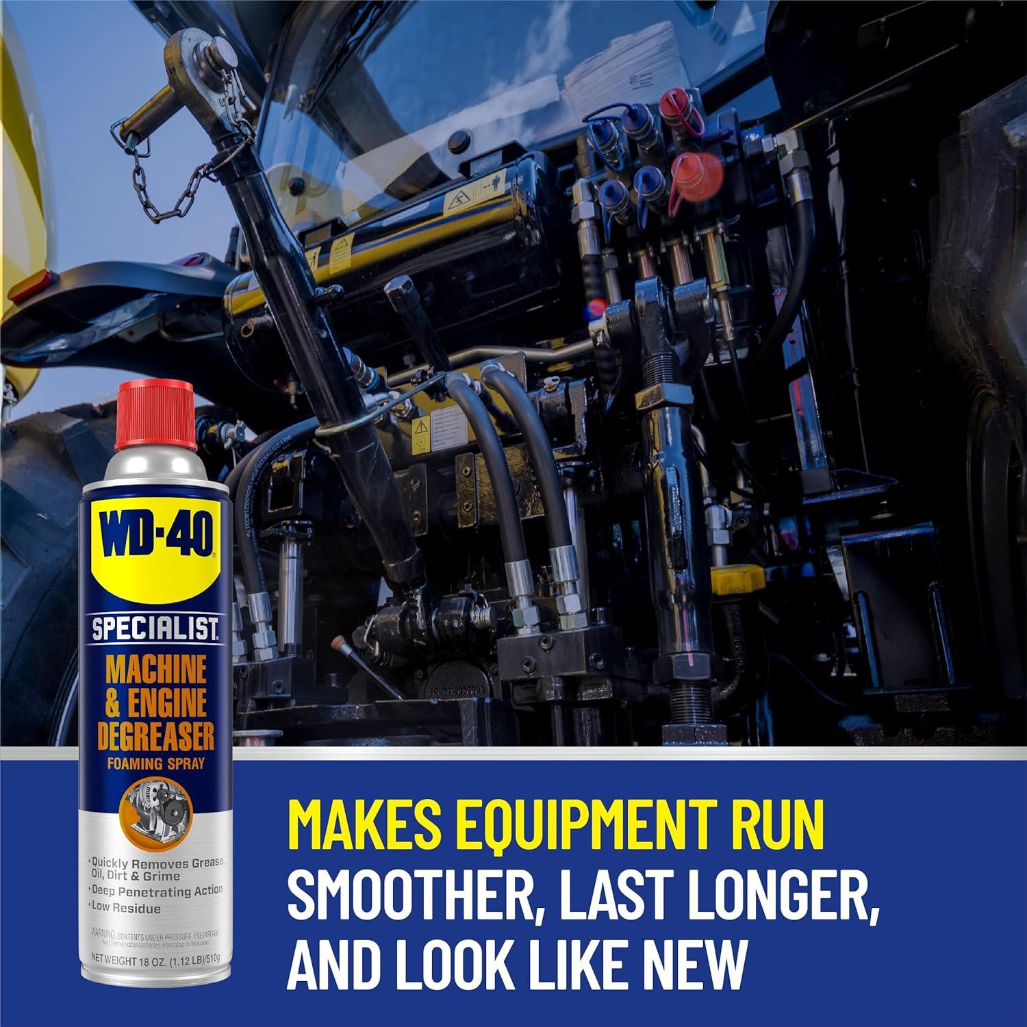 Desengrasante en espuma WD-40 Specialist 510 g para motores