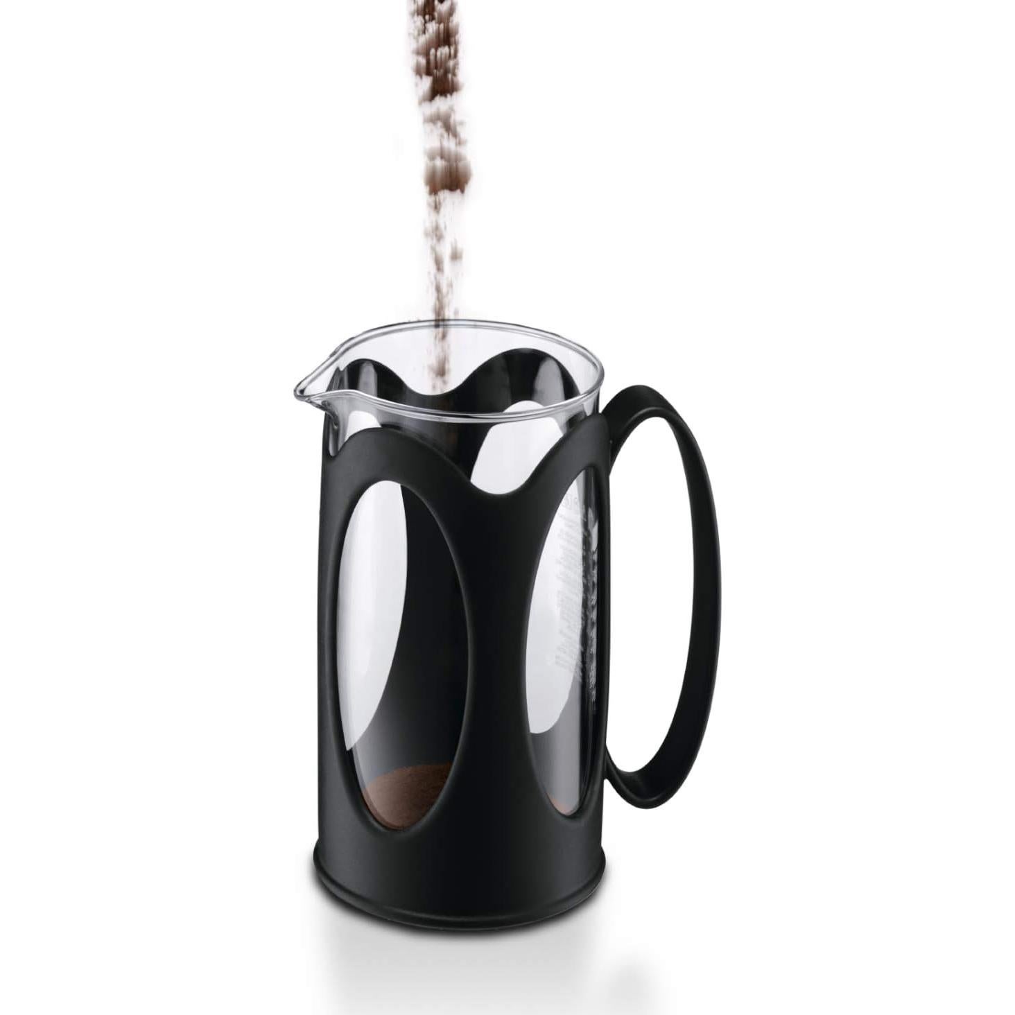 Cafetera de Prensa Francesa Bodum Kenya 0.35L Negra