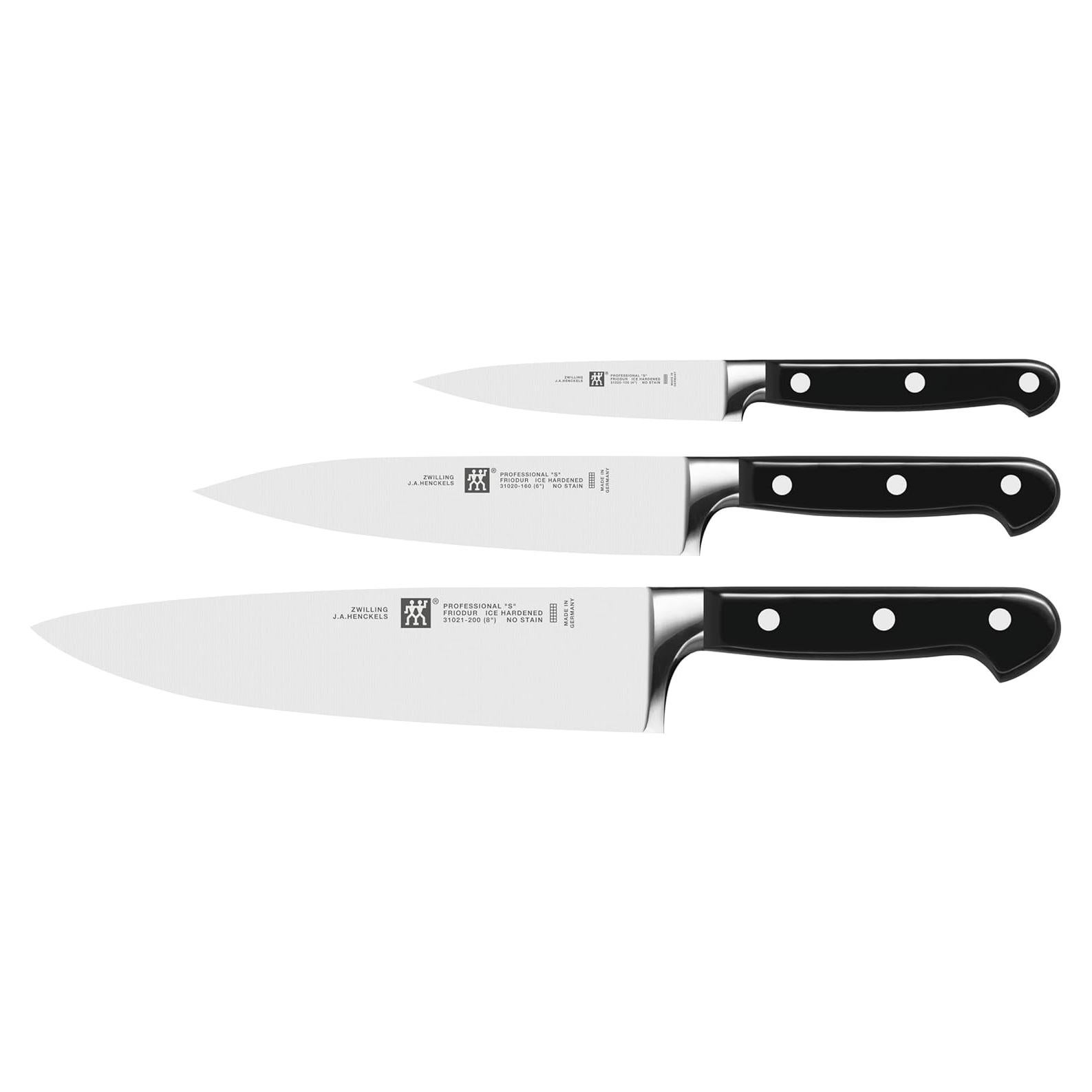 Juego de cuchillos Zwilling J.A Henckels Professional S 3 piezas